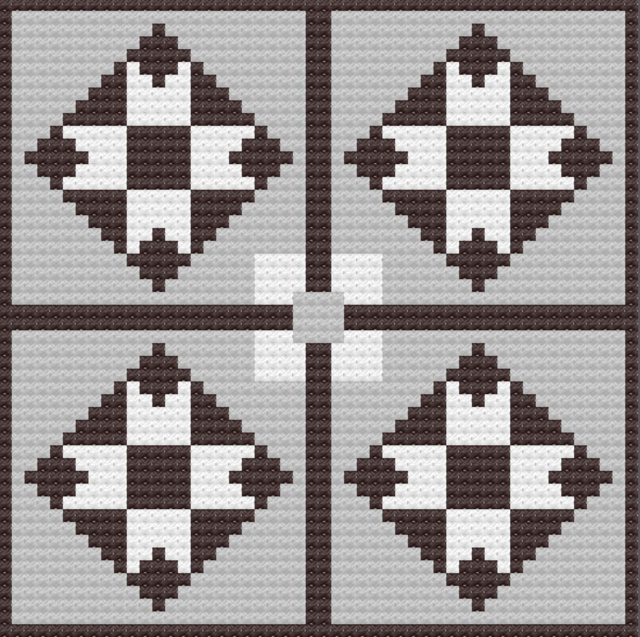 Renae Small Quilt Afghan, C2C Crochet Pattern, Written Row by Row, Color Counts, Instant Download, C2C Graph, C2C Pattern, Graphgan Pattern, Corner to Corner, Graphgan, Crochet Pattern