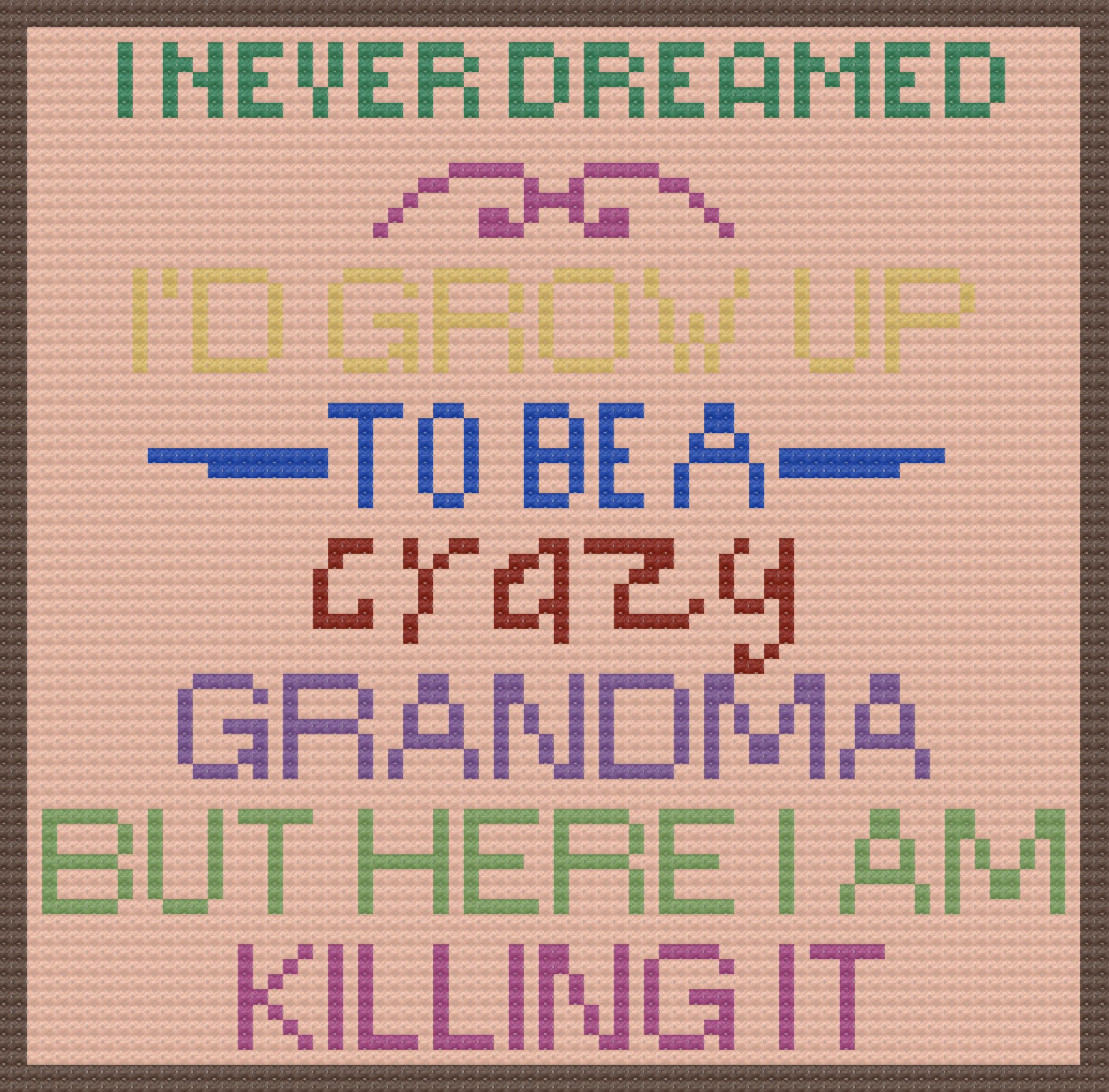 Crazy Grandma Afghan, C2C Crochet Pattern, Written Row by Row, Color Counts, Instant Download, C2C Graph, C2C Pattern, Graphgan Pattern, Corner to Corner, Graphgan, Crochet Pattern