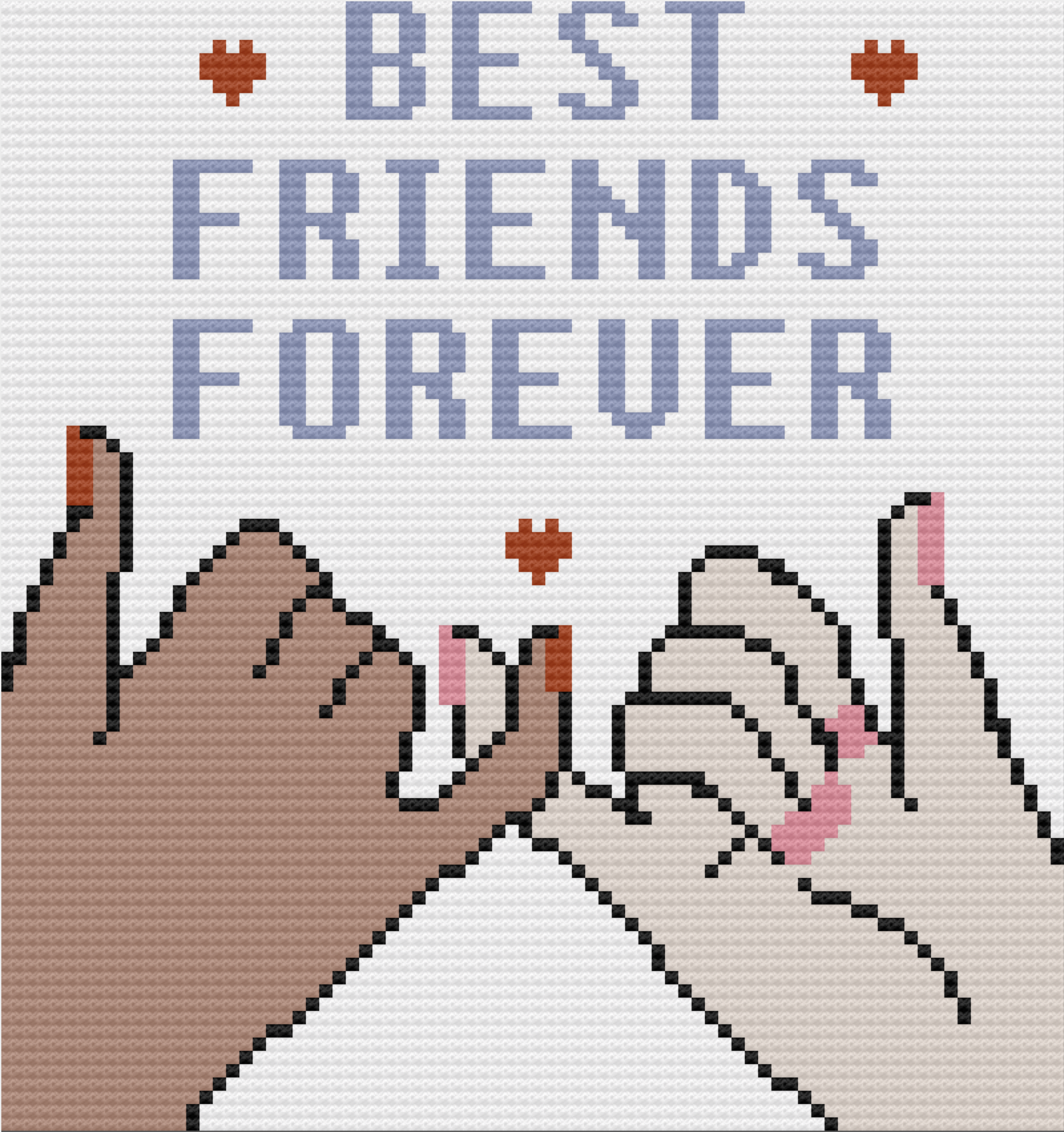 Best Friends Afghan, C2C Crochet Pattern, Written Row by Row, Color Counts, Instant Download, C2C Graph, C2C Pattern, Graphgan Pattern, Corner to Corner, Graphgan, Crochet Pattern