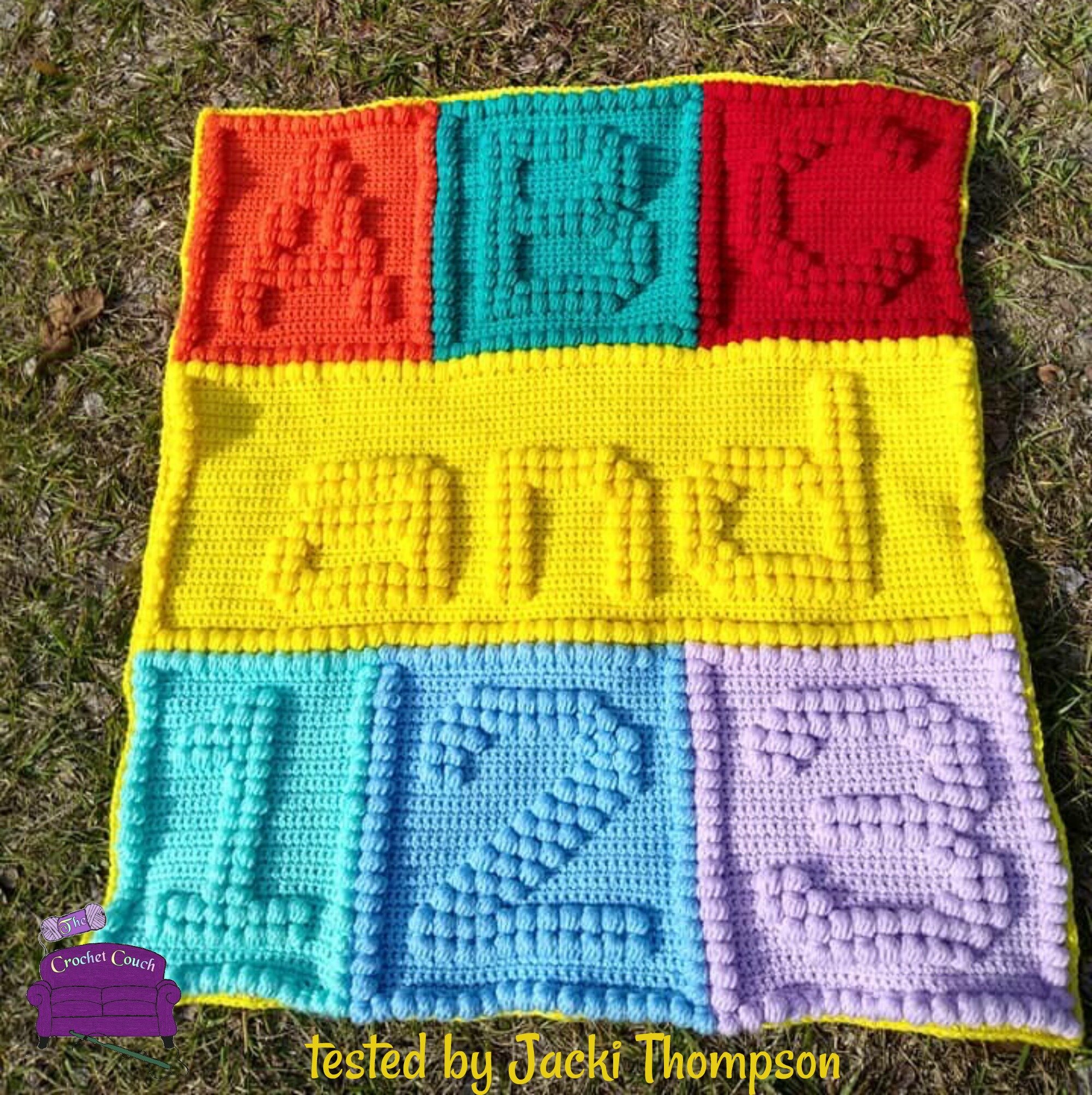 abc crochet blanket