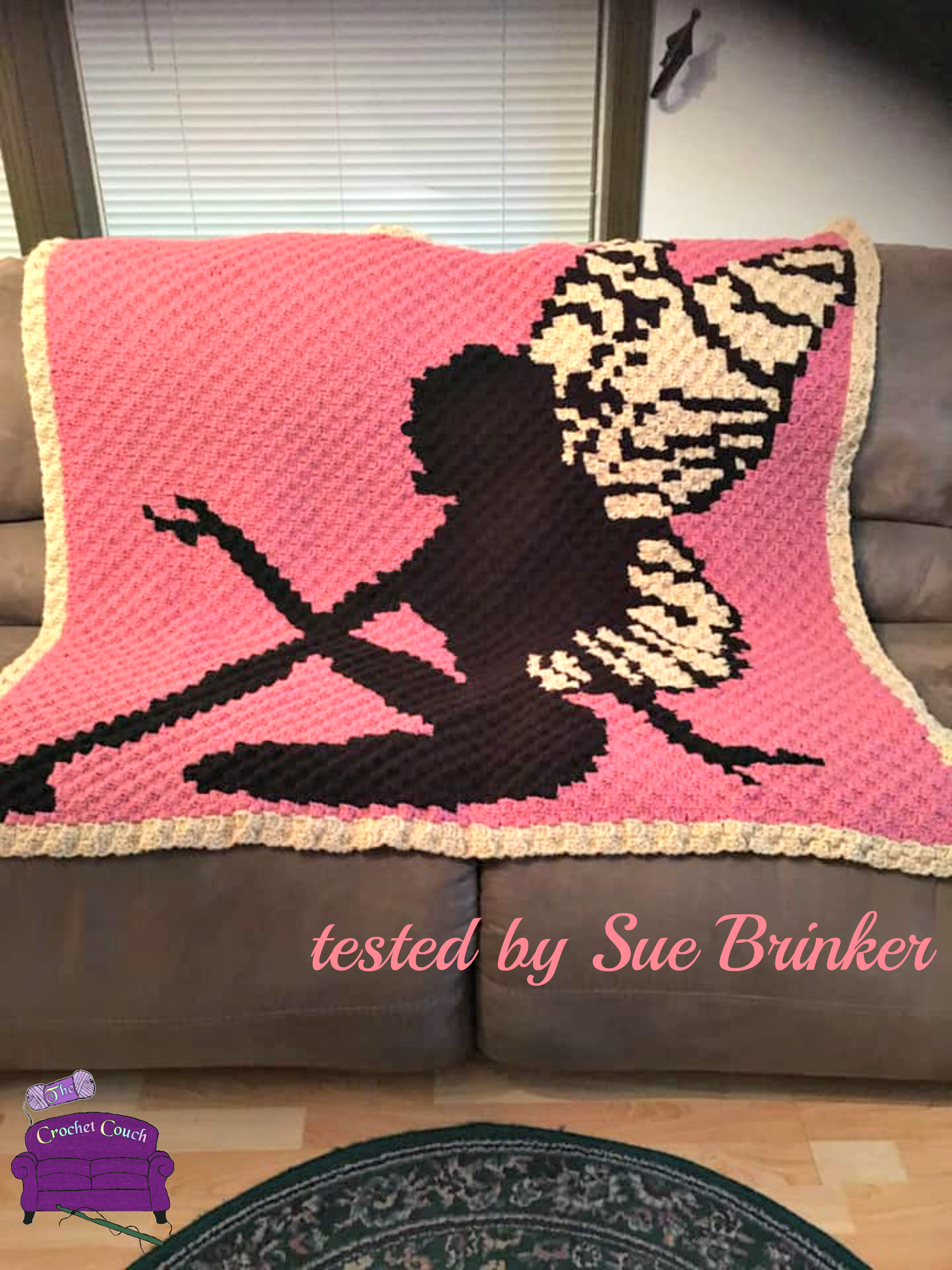 Fairy Kids Afghan, C2C Crochet Pattern