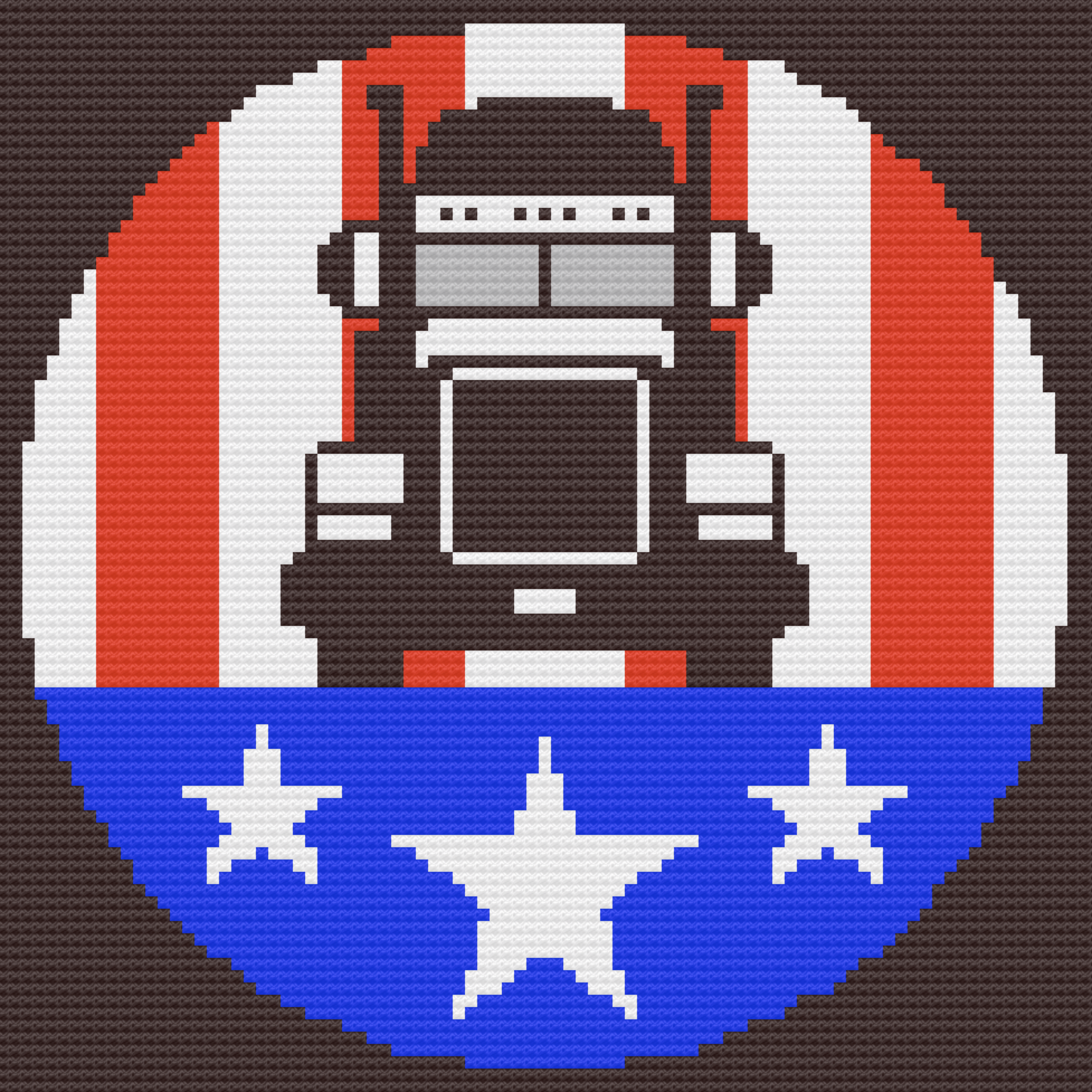 Trucker Afghan, C2C Crochet Pattern