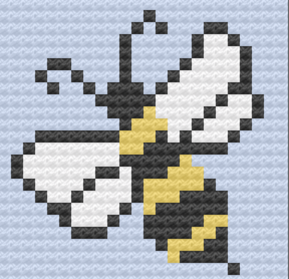 Bee Pillow, C2C Crochet Pattern