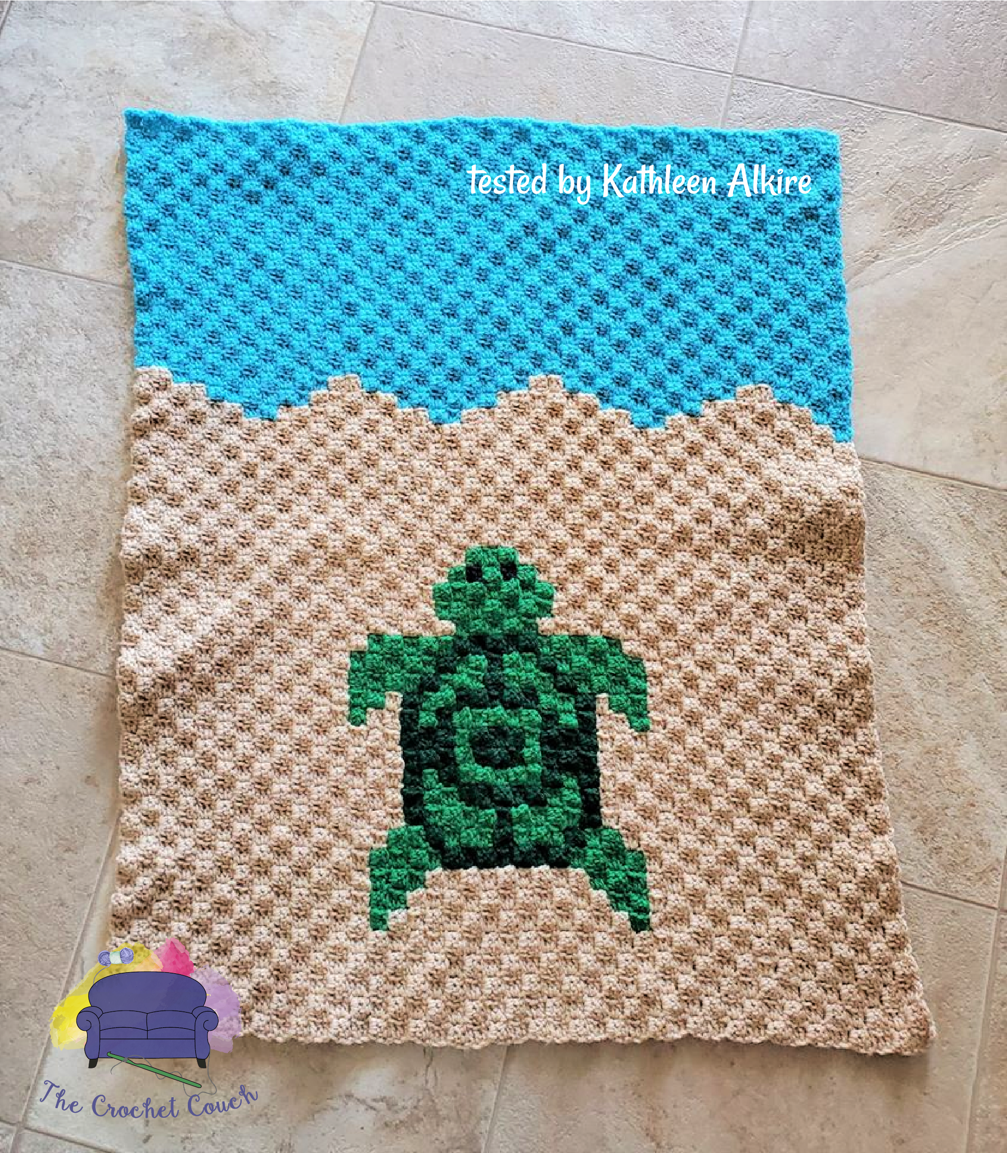 turtle baby blanket