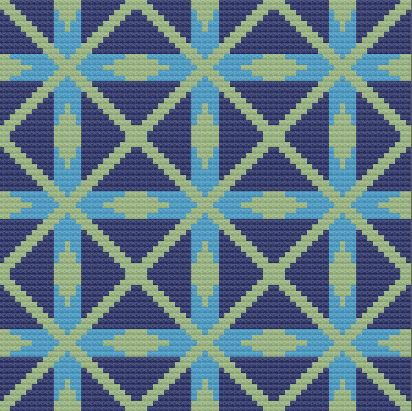 Peggy Quilt Afghan, C2C Crochet Pattern