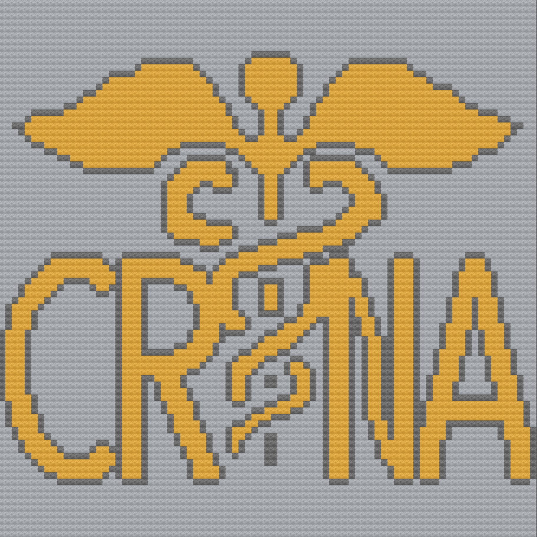CRNA, Nurse Anesthetist Afghan, C2C Crochet Pattern
