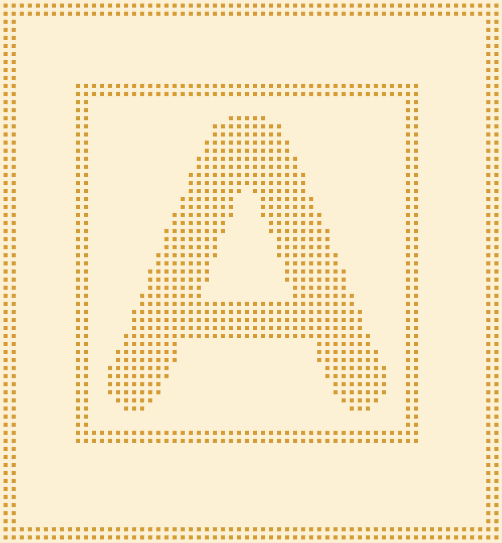 Letter A Baby Afghan, Bobble Stitch Crochet Pattern