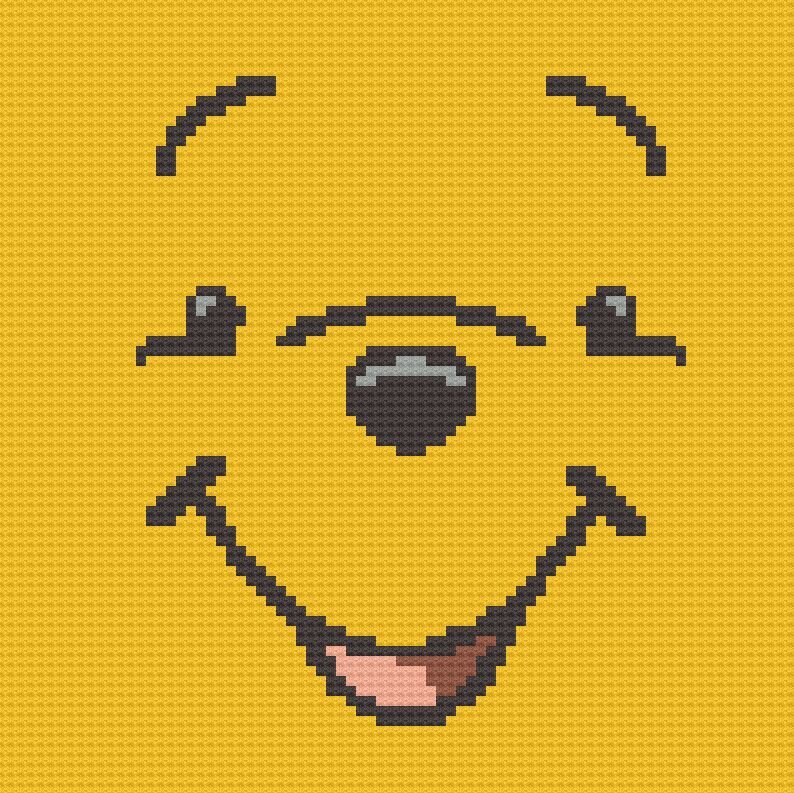 Listing Winnie the Pooh face.JPG