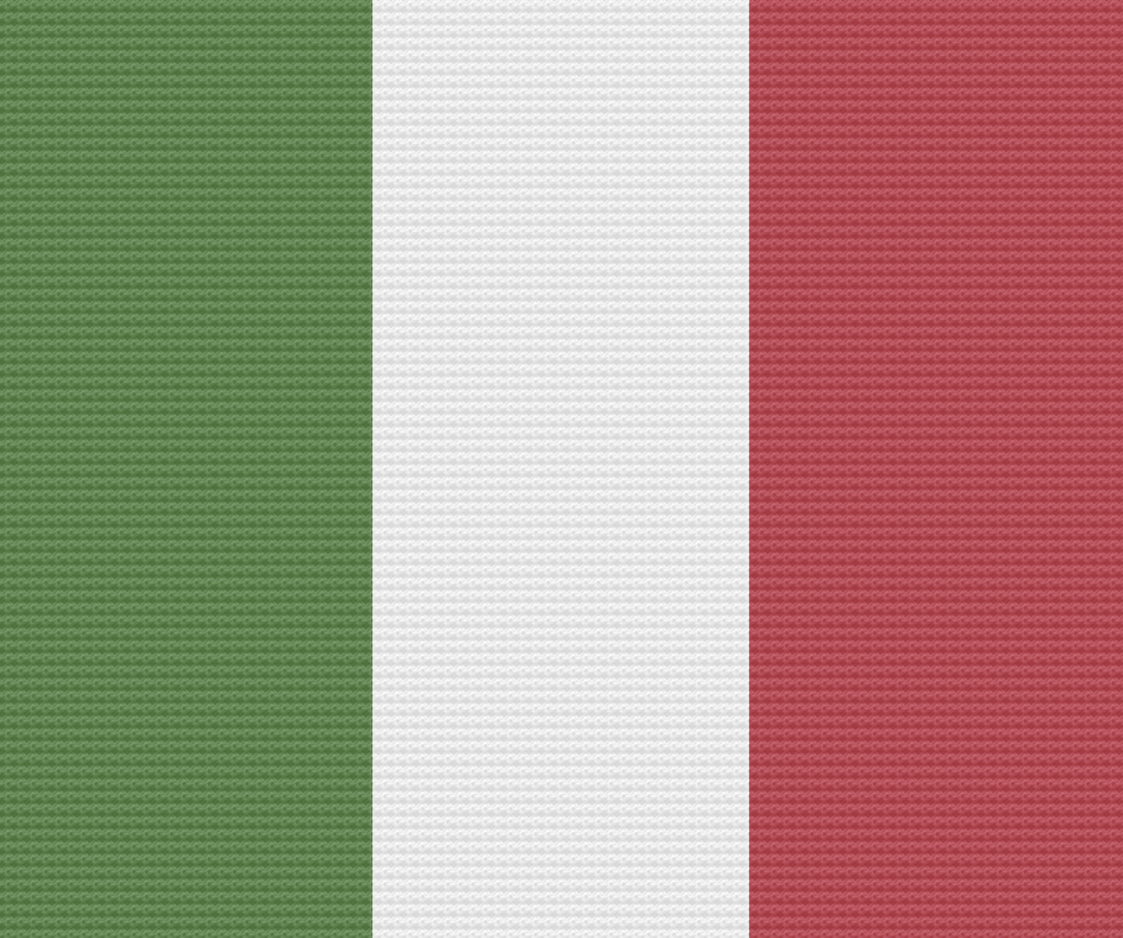 Italy Flag Afghan, C2C Crochet Pattern