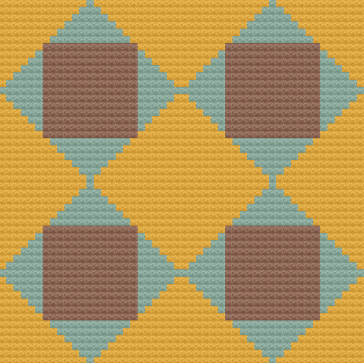 Opal Lapghan, C2C Crochet Pattern