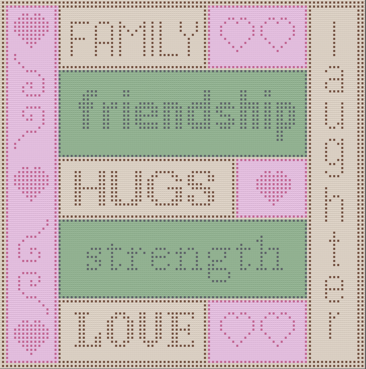 Warm Fuzzy Afghan, Bobble Crochet Pattern