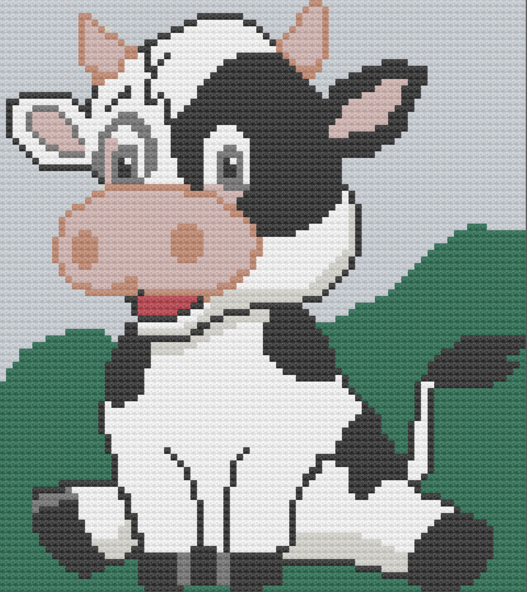 Calf Kids Afghan, C2C Crochet Pattern