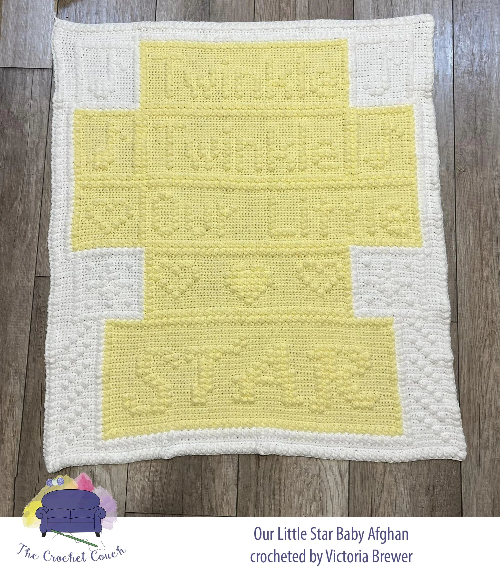 Twinkle Twinkle Our Little Star Baby Afghan