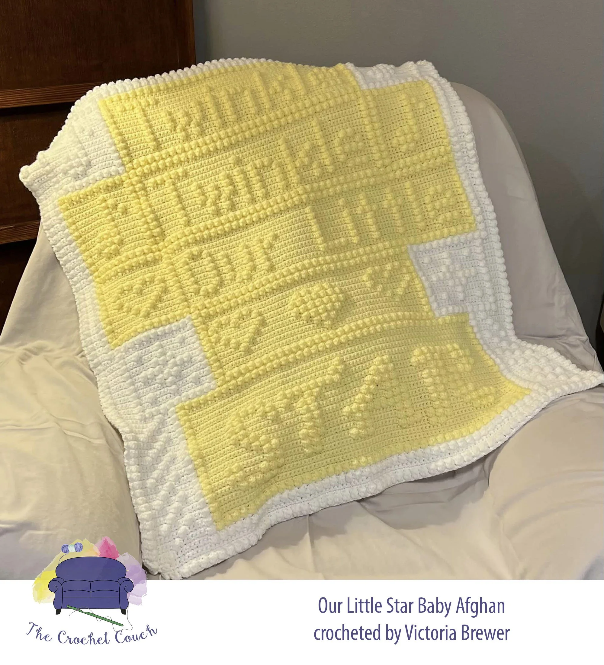 Twinkle Twinkle Our Little Star Baby Afghan