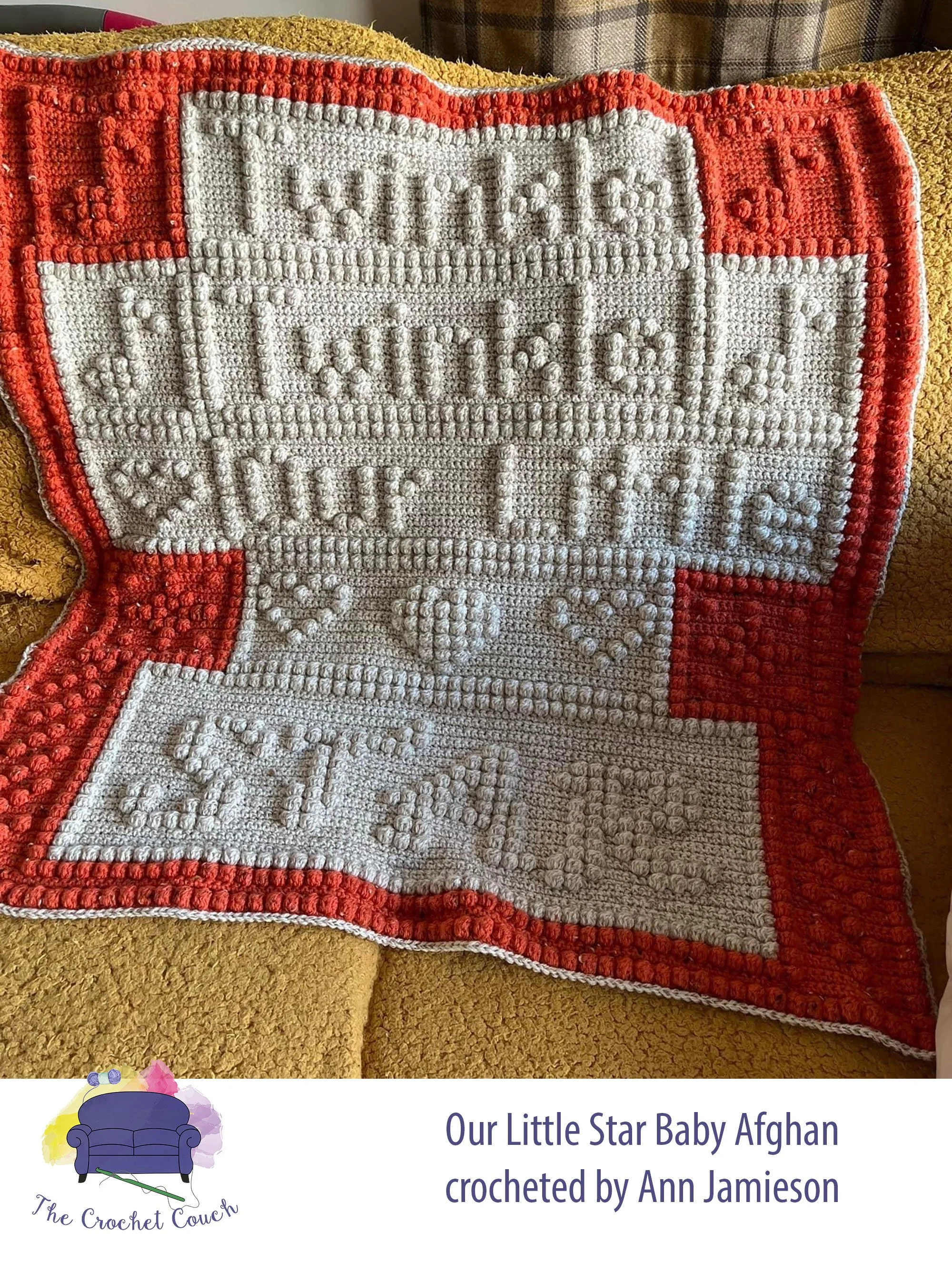 Twinkle Twinkle Our Little Star Baby Afghan