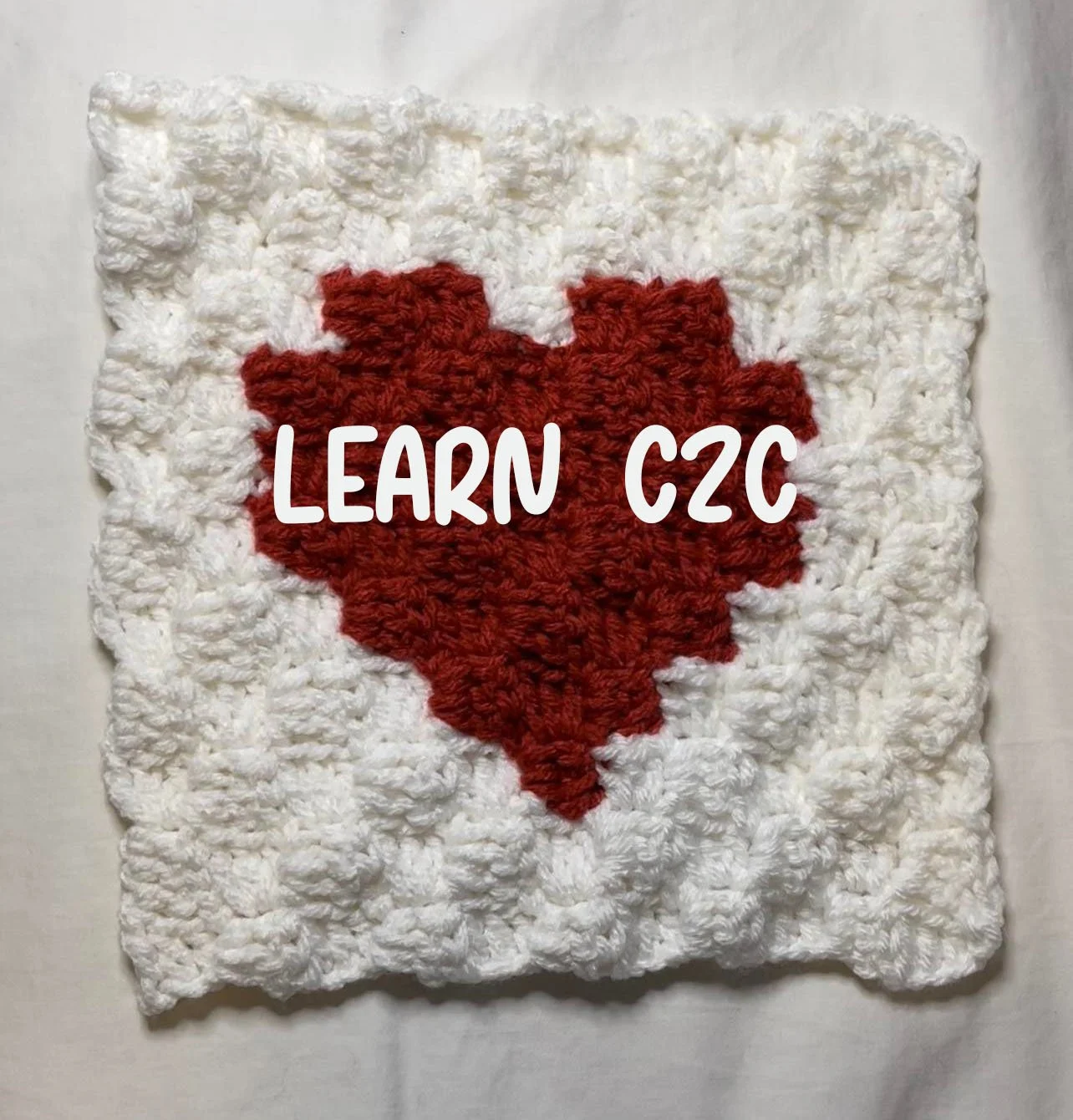 Mastering C2C Crochet: Free Heart Pattern & Step-by-Step Video Tutorial