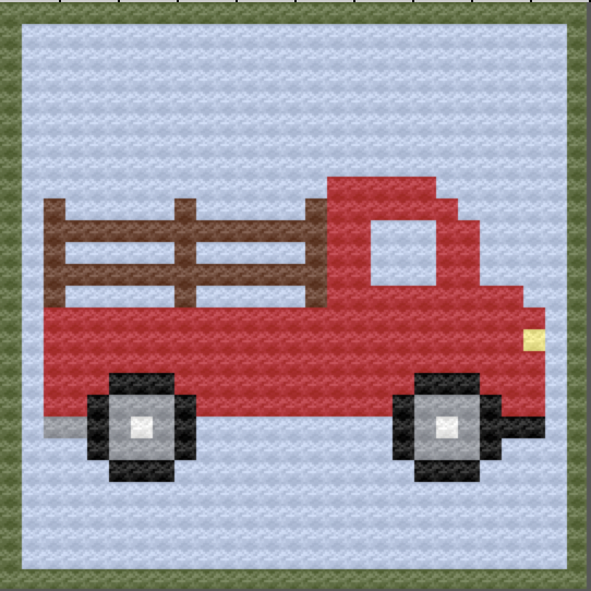 Next: Rolling in... The Red Truck Square ⛟