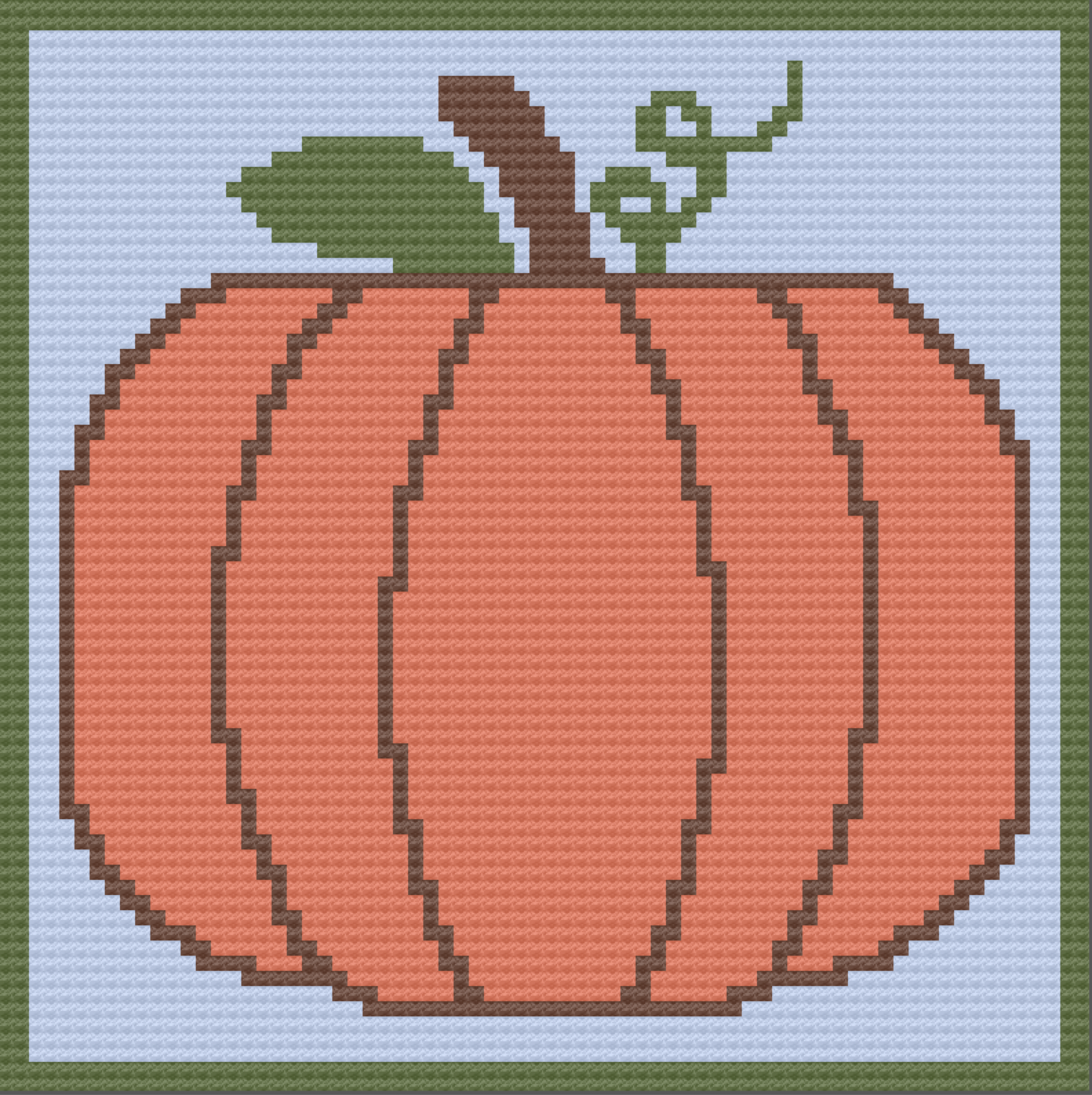 Harvest Time! Crochet a Pumpkin Square in SC &amp; TSS