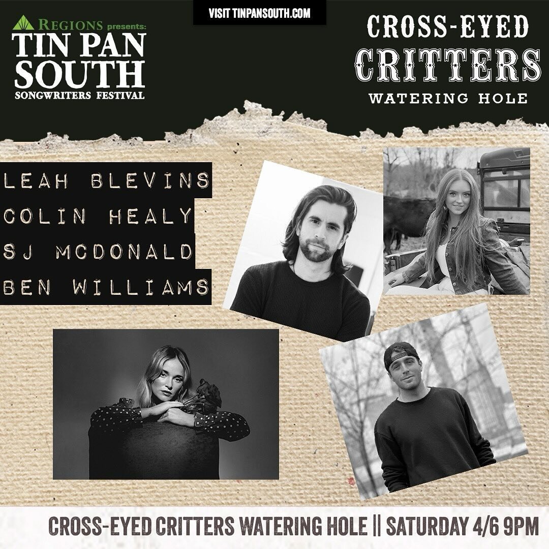 Y&rsquo;all go get your tickets for the Major Bob - Tin Pan South round!!