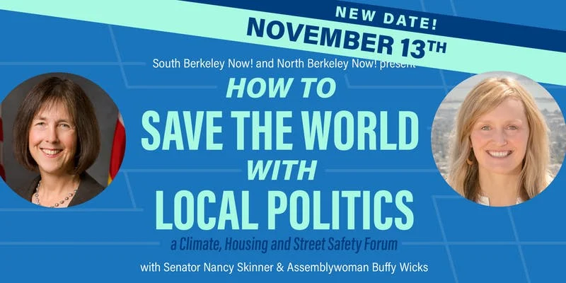WBB at "How to Save the World with Local Politics"