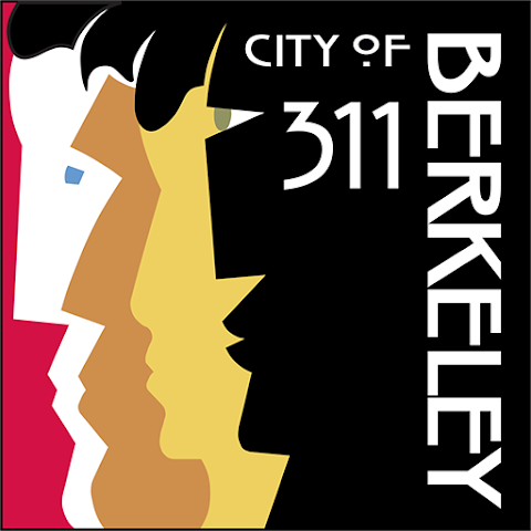 image of the City of Berkeley's 311 app