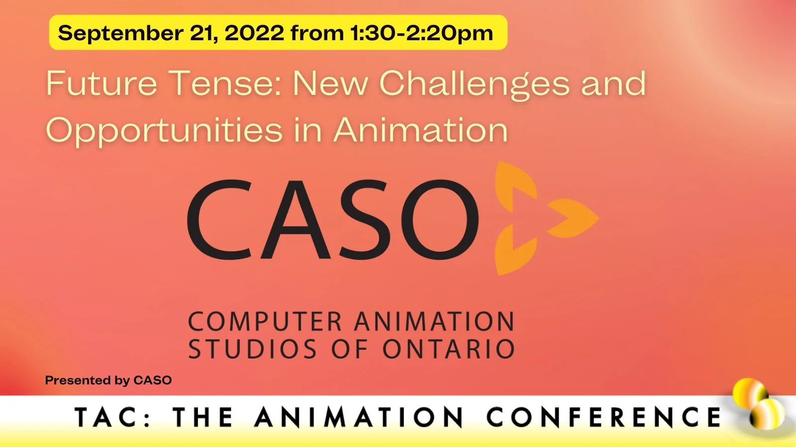 Future Tense: New Challenges &amp; Opportunities in Animation September 21, 2022