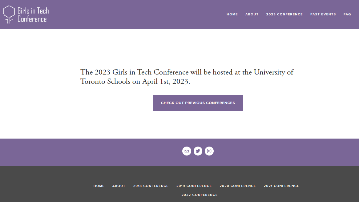 Girls In Tech Conference April 1, 2023