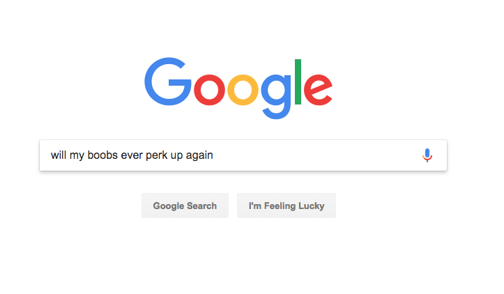 Things I Google: Postpartum Mom Edition