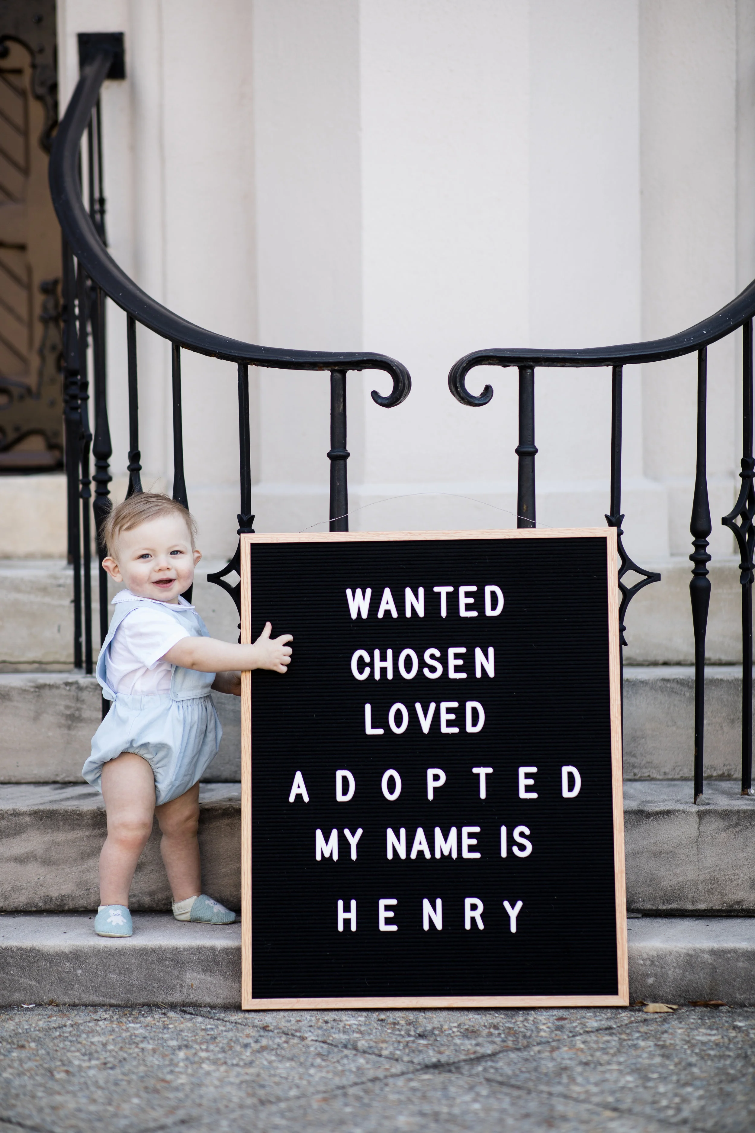Wanted. Chosen. Loved. ADOPTED! Meet Henry!
