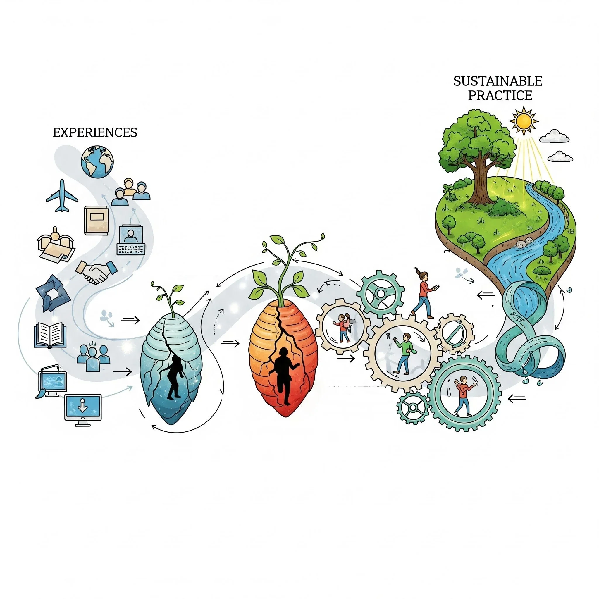 Sustainable Learning Practice: Experiences > Behavior Change > Habits