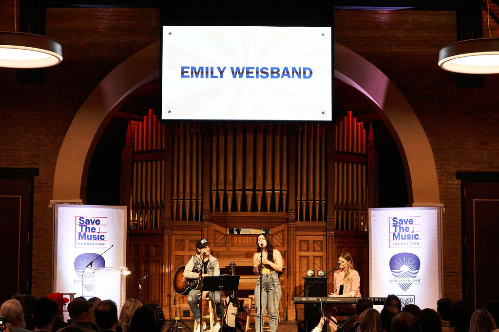  Emily Weisband performs. 