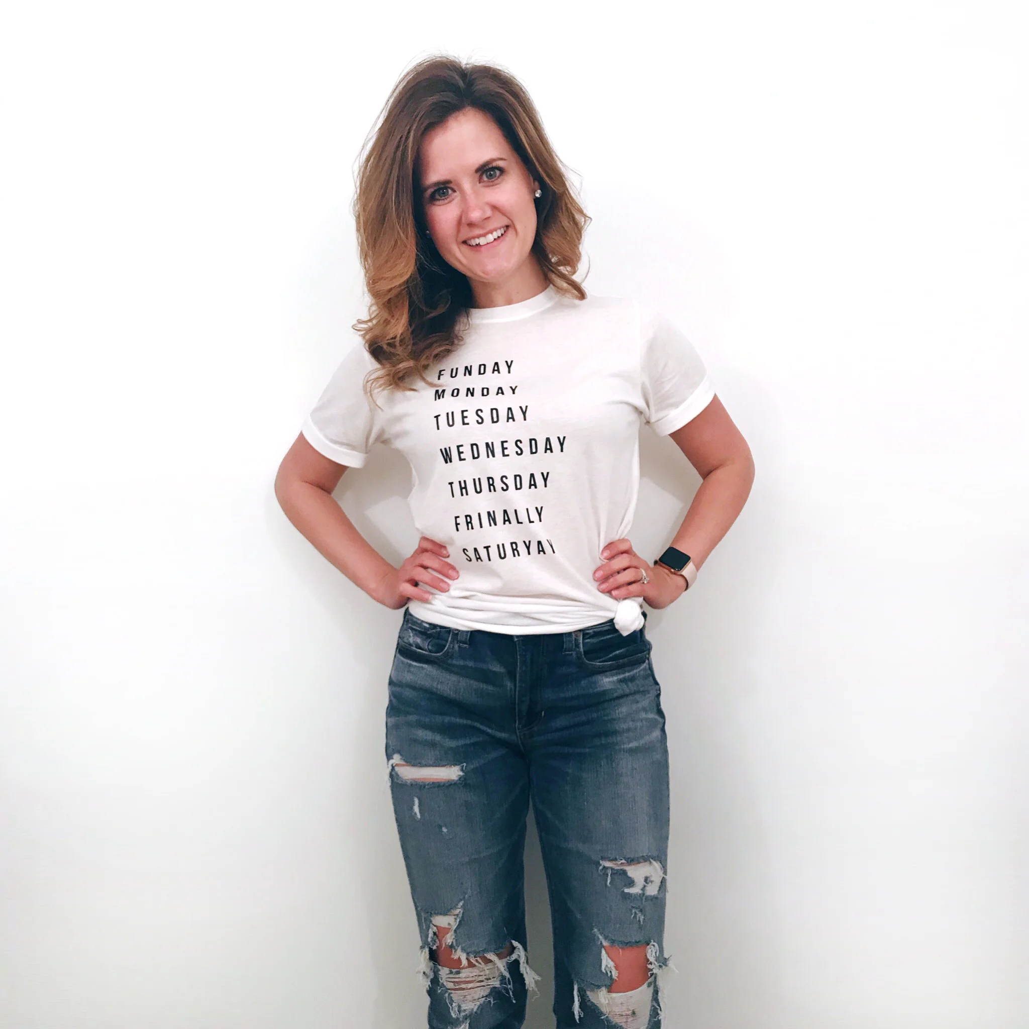 Rockin' the Funday Shirt