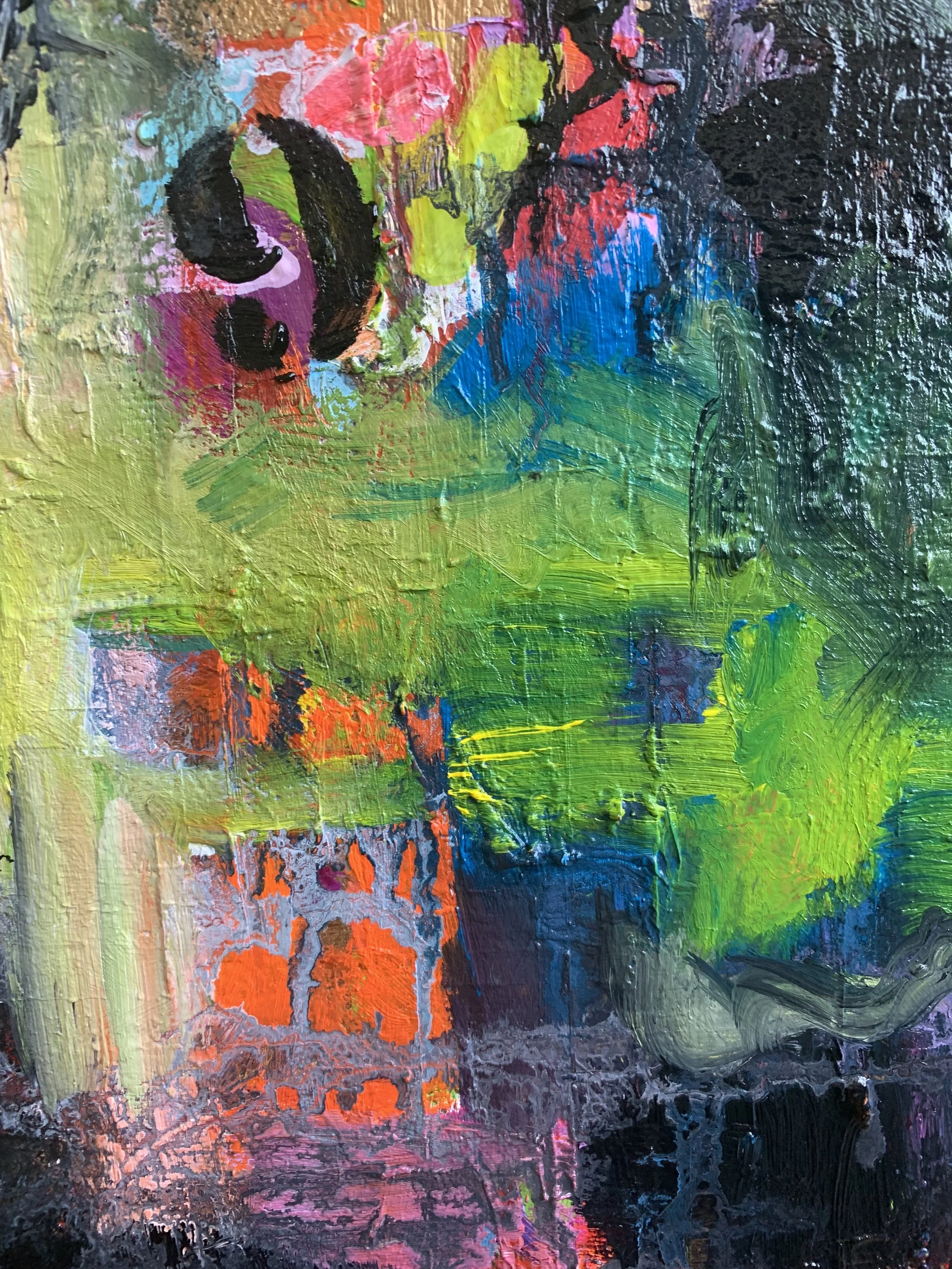 Close-ups of the finished piece