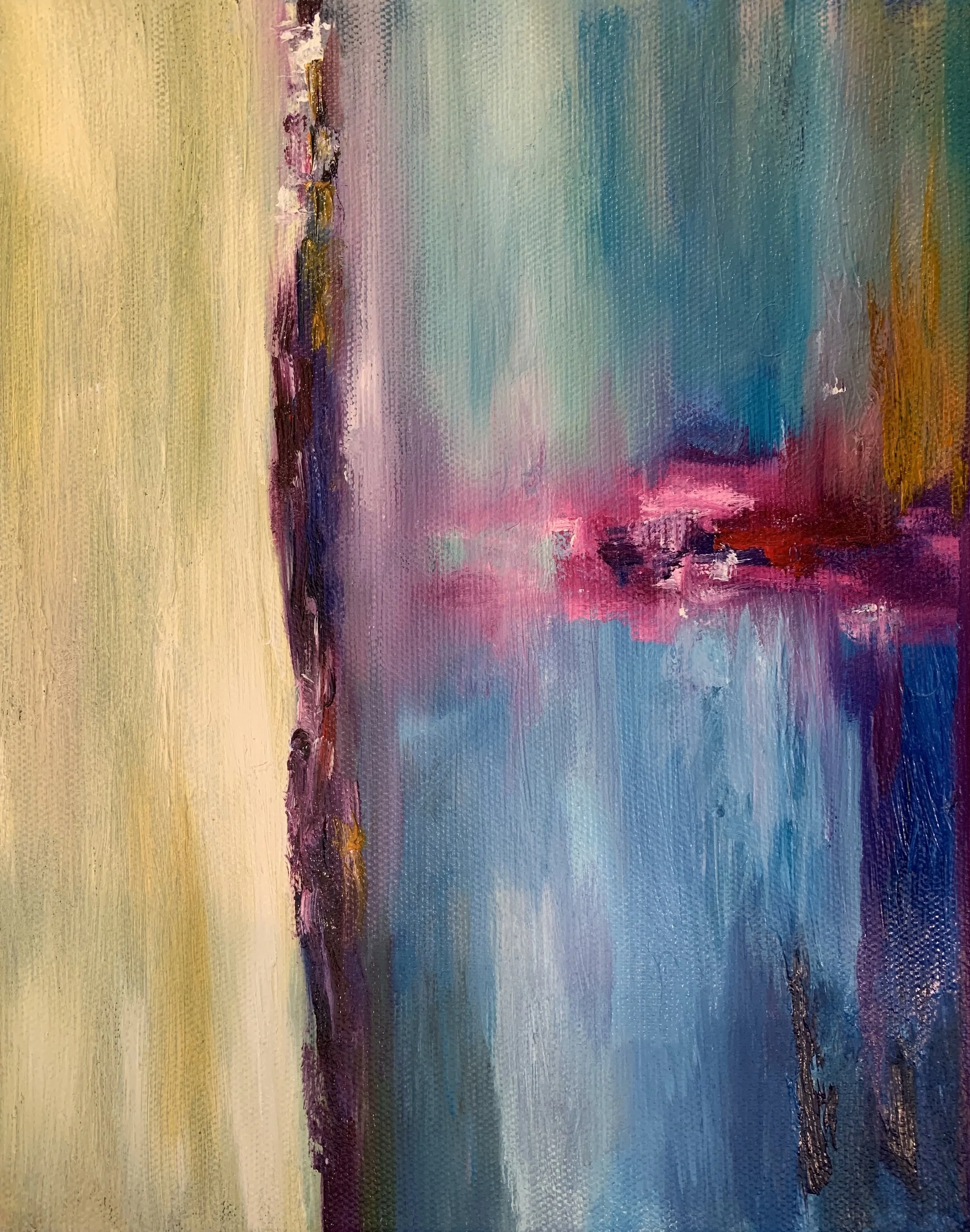 I flipped the landscape sideways but it still looked too “landscape-y”
