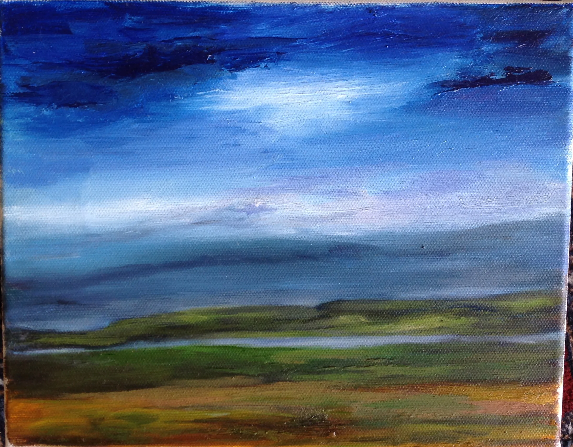 This was the original landscape which just lacked a little soul.
