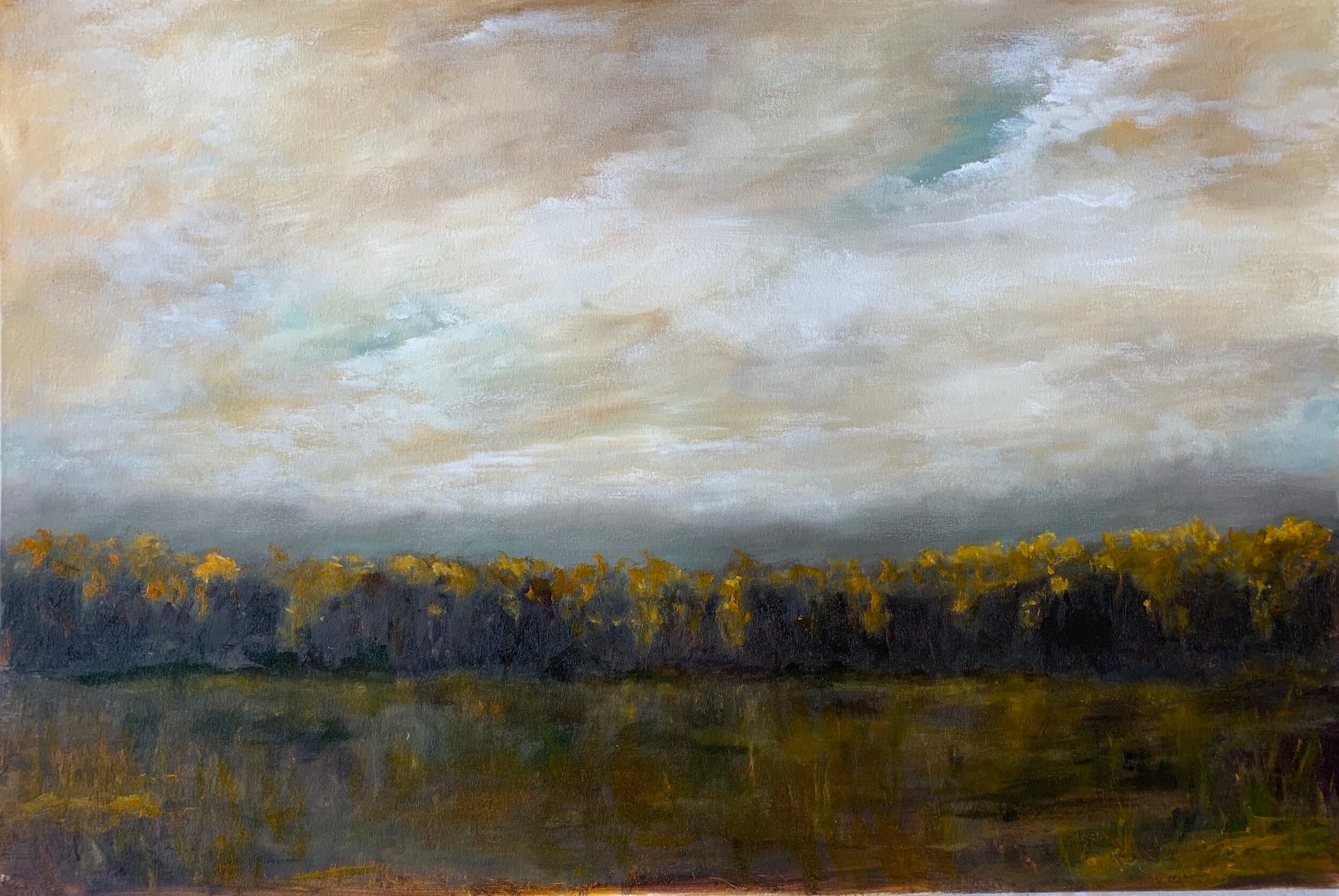 In the Clearing-24”X36” oil   $1400 SOLD