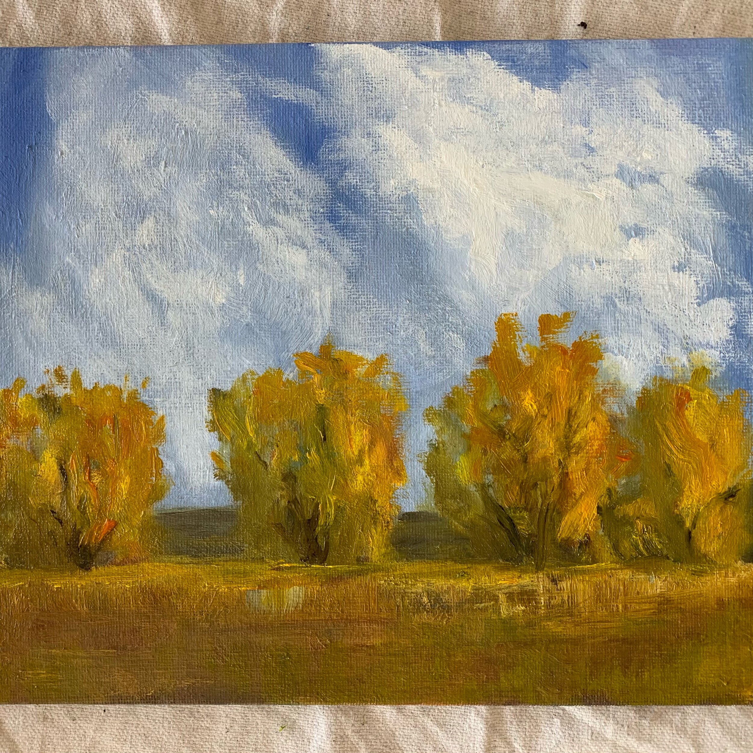 Autumn Gold 8" X 10" $225