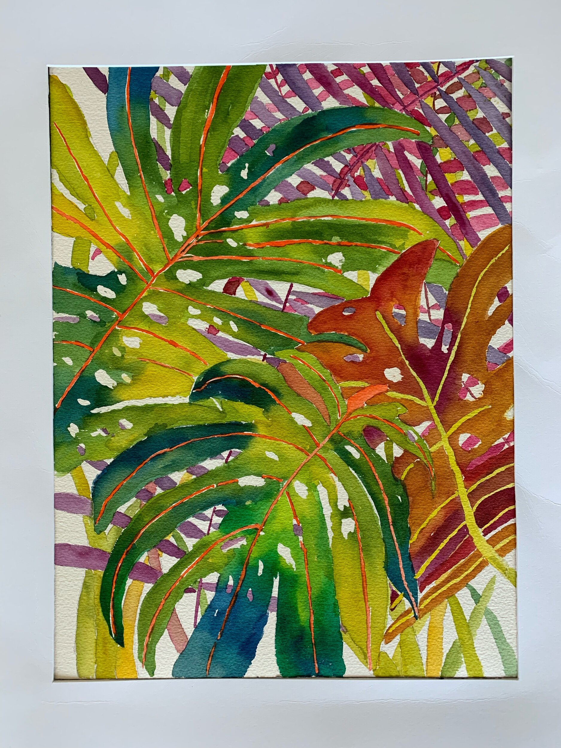 Tropical 16" X 20" (framed) $375