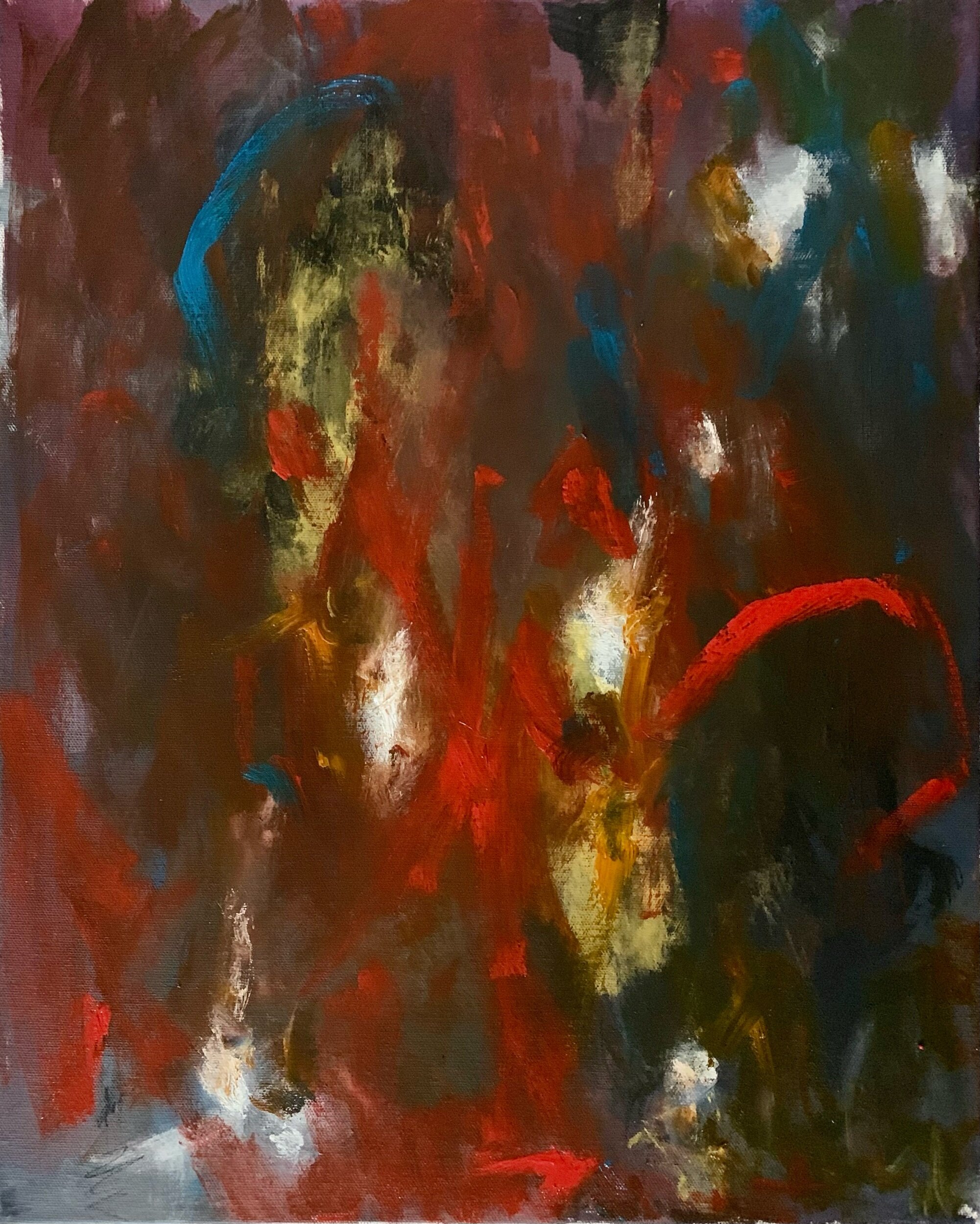 “What Makes You Say I Seem Mad” 16”X 20” SOLD