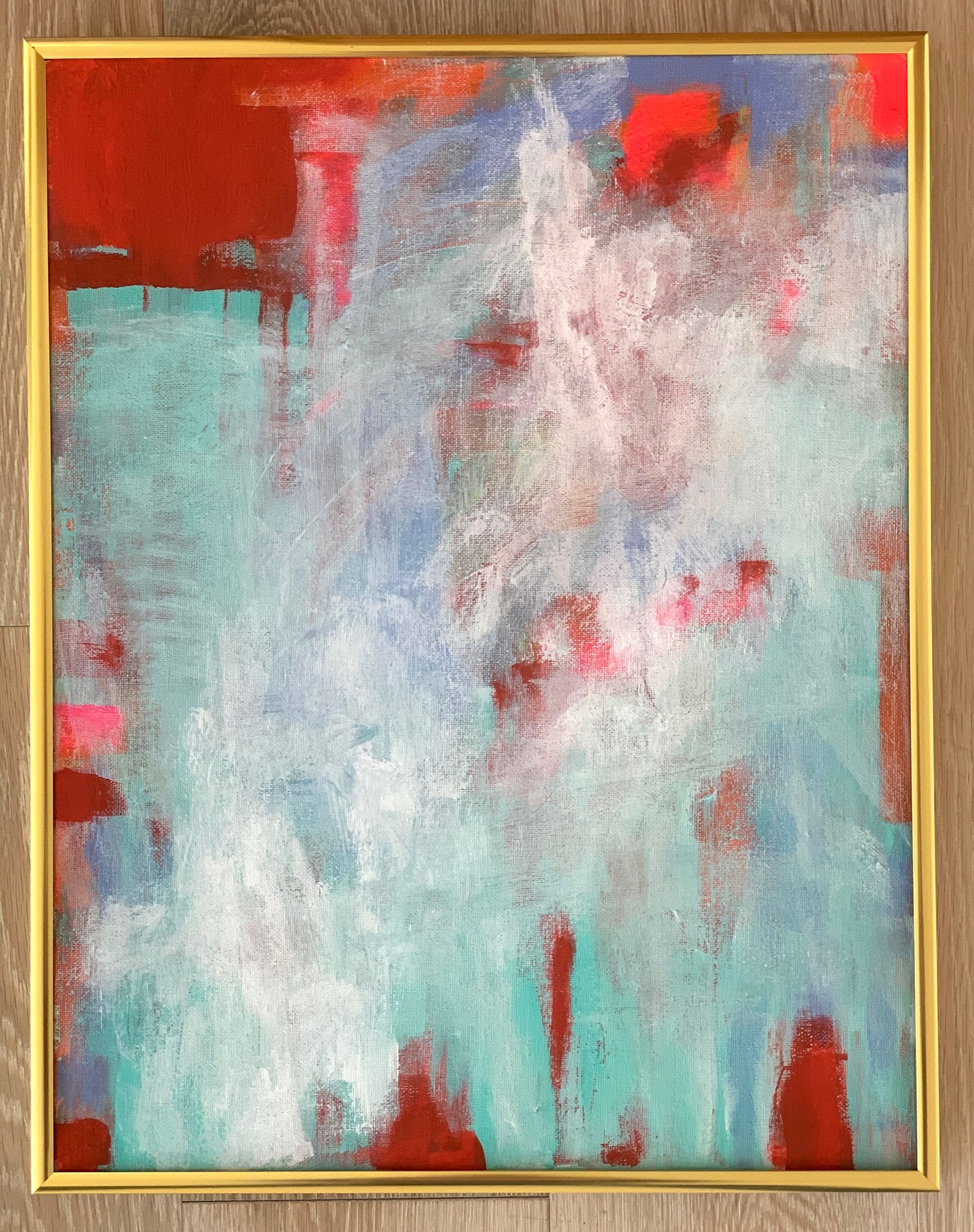 Frosty Glance 14”X18” $375