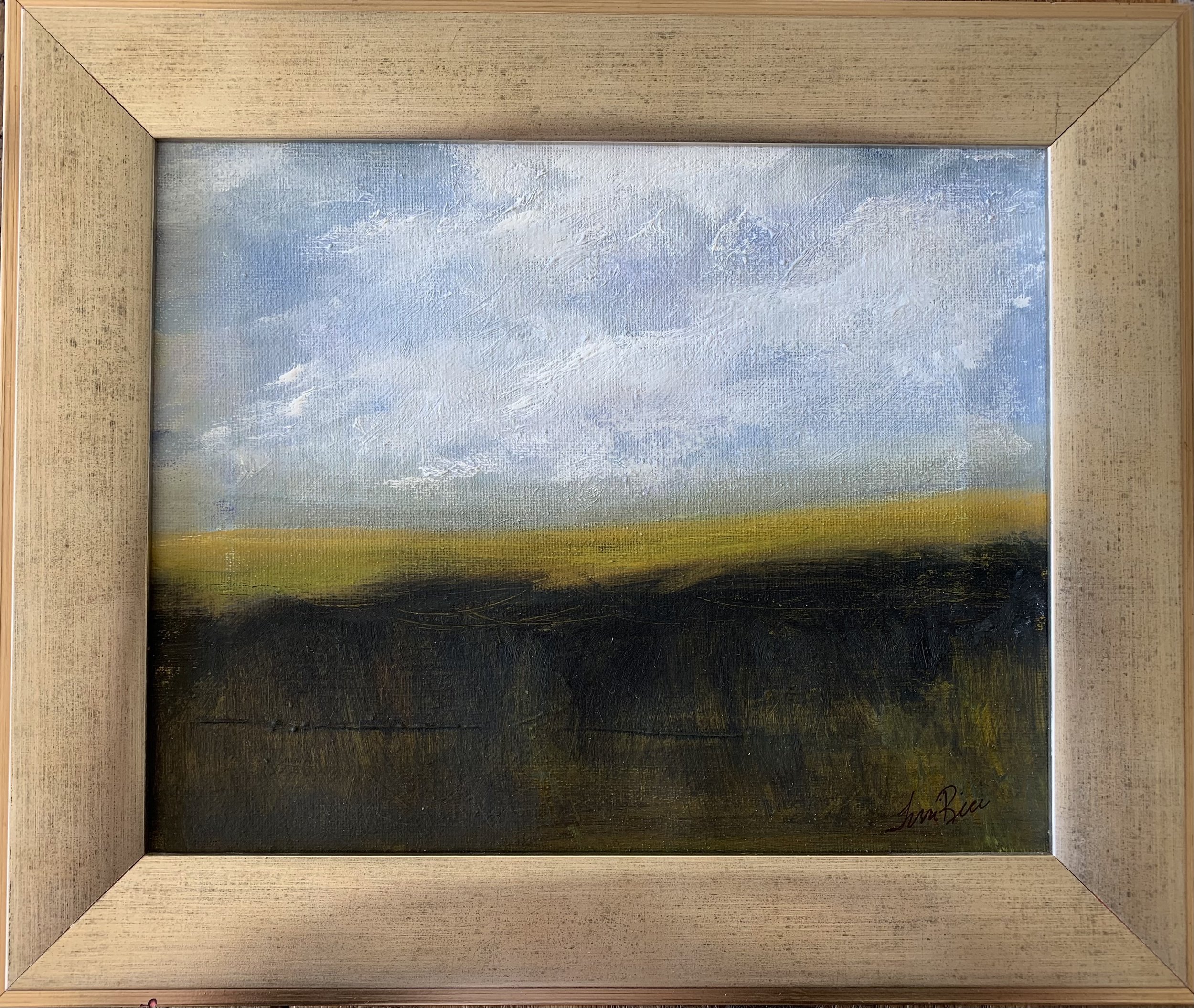 Distant Wheat fields 8" X 10" $225