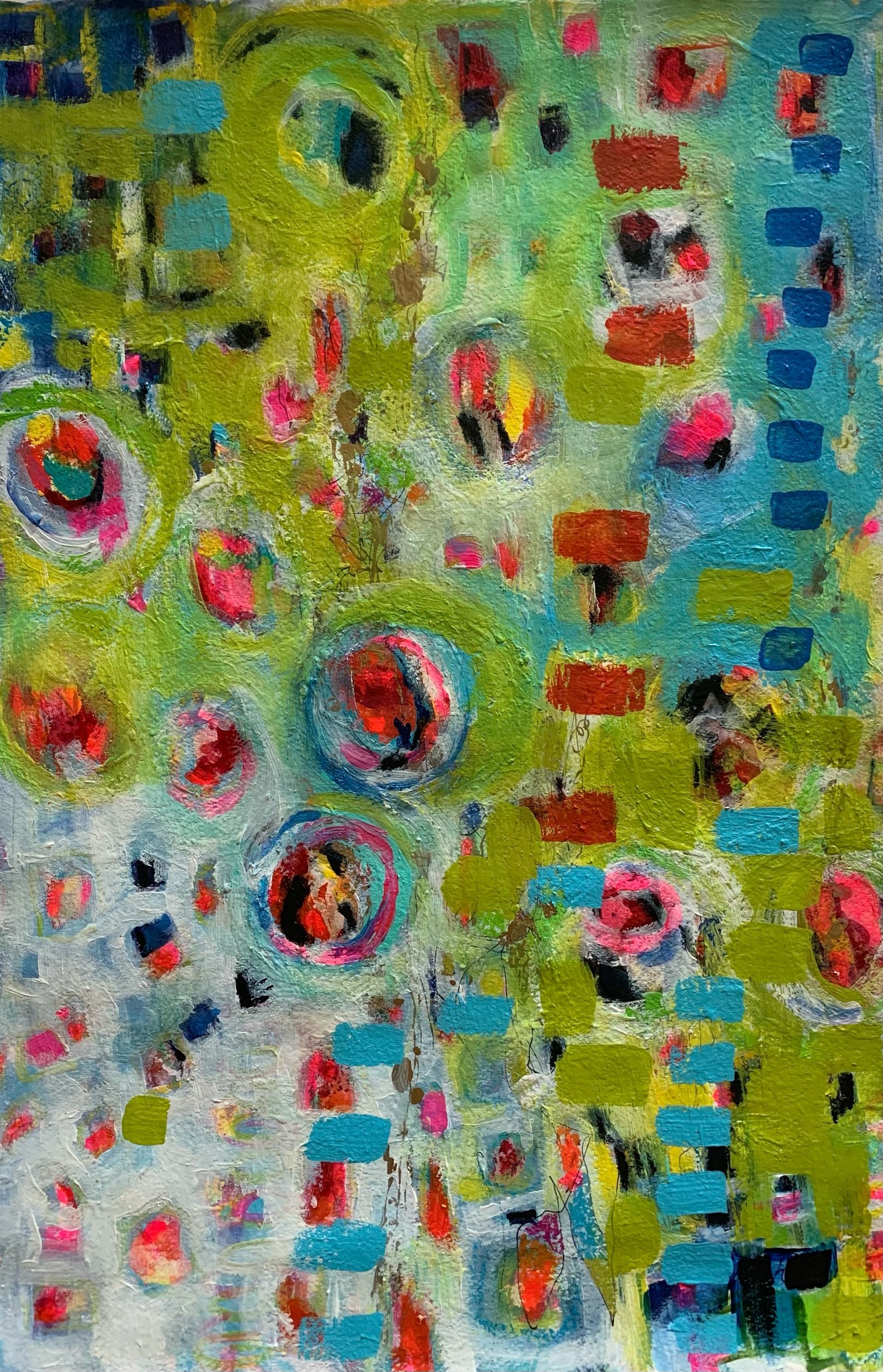 12”X18” Crowded Waters $285 unframed