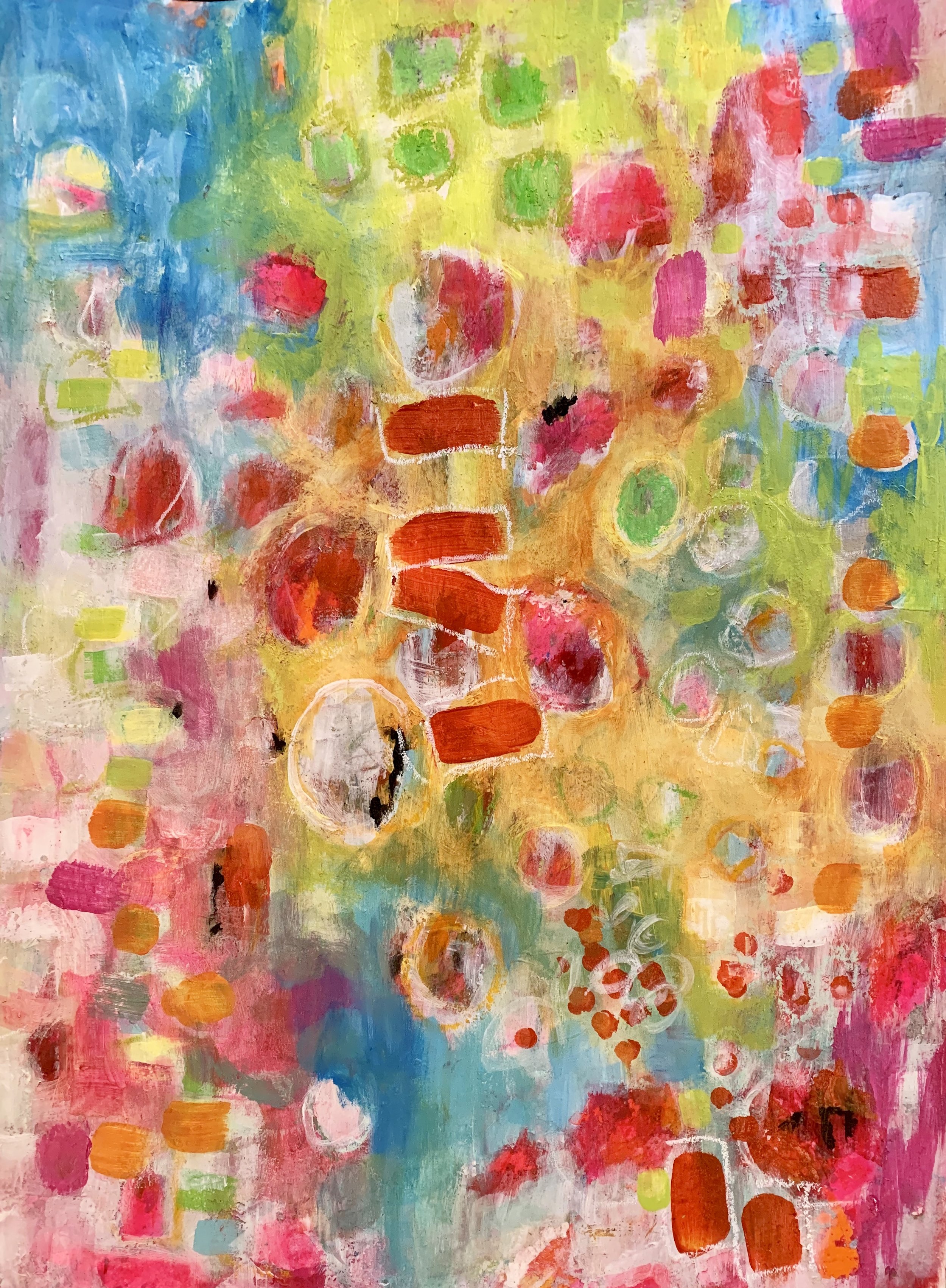 SOLD "Orderly Misconduct" 12" X 16"