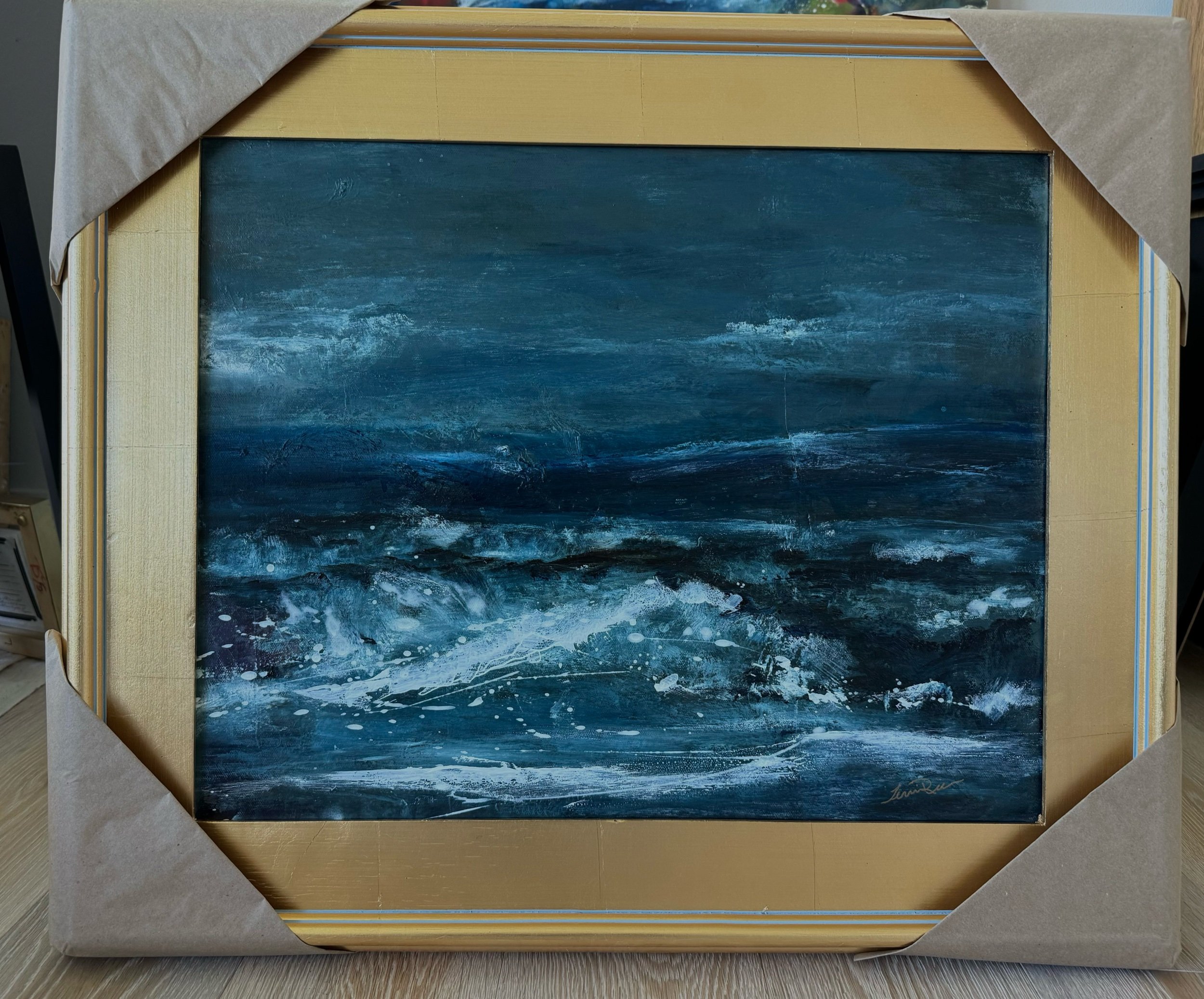 “Into the Deep” 16” X 20” oil on canvas $525