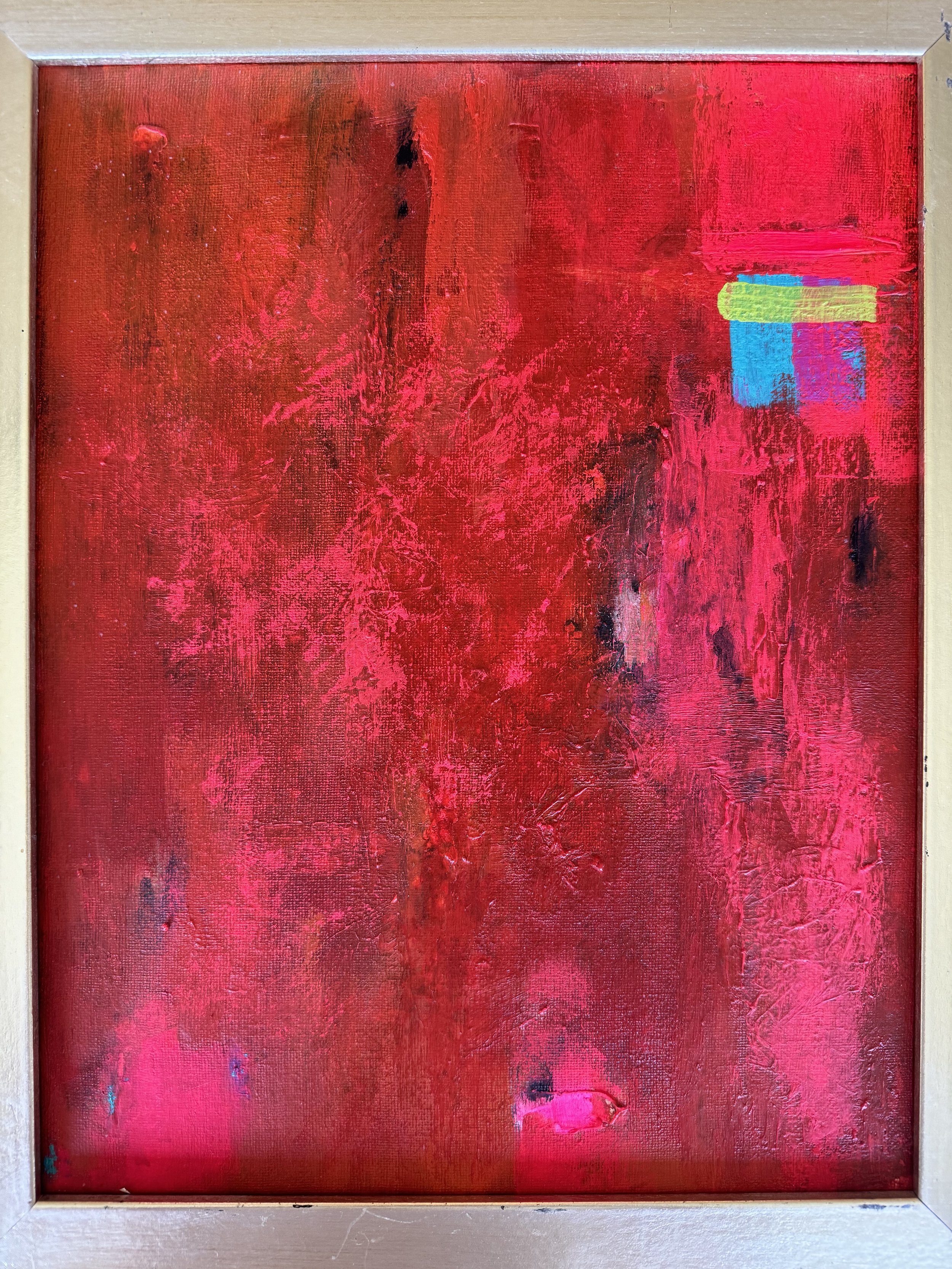 "Pink Martini" 12X16 acrylic $350