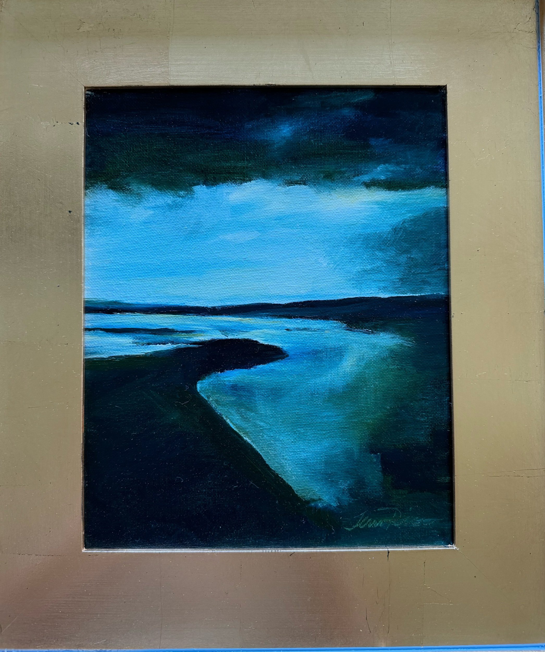 Beach Combing 8” X 10” oil on canvas $250