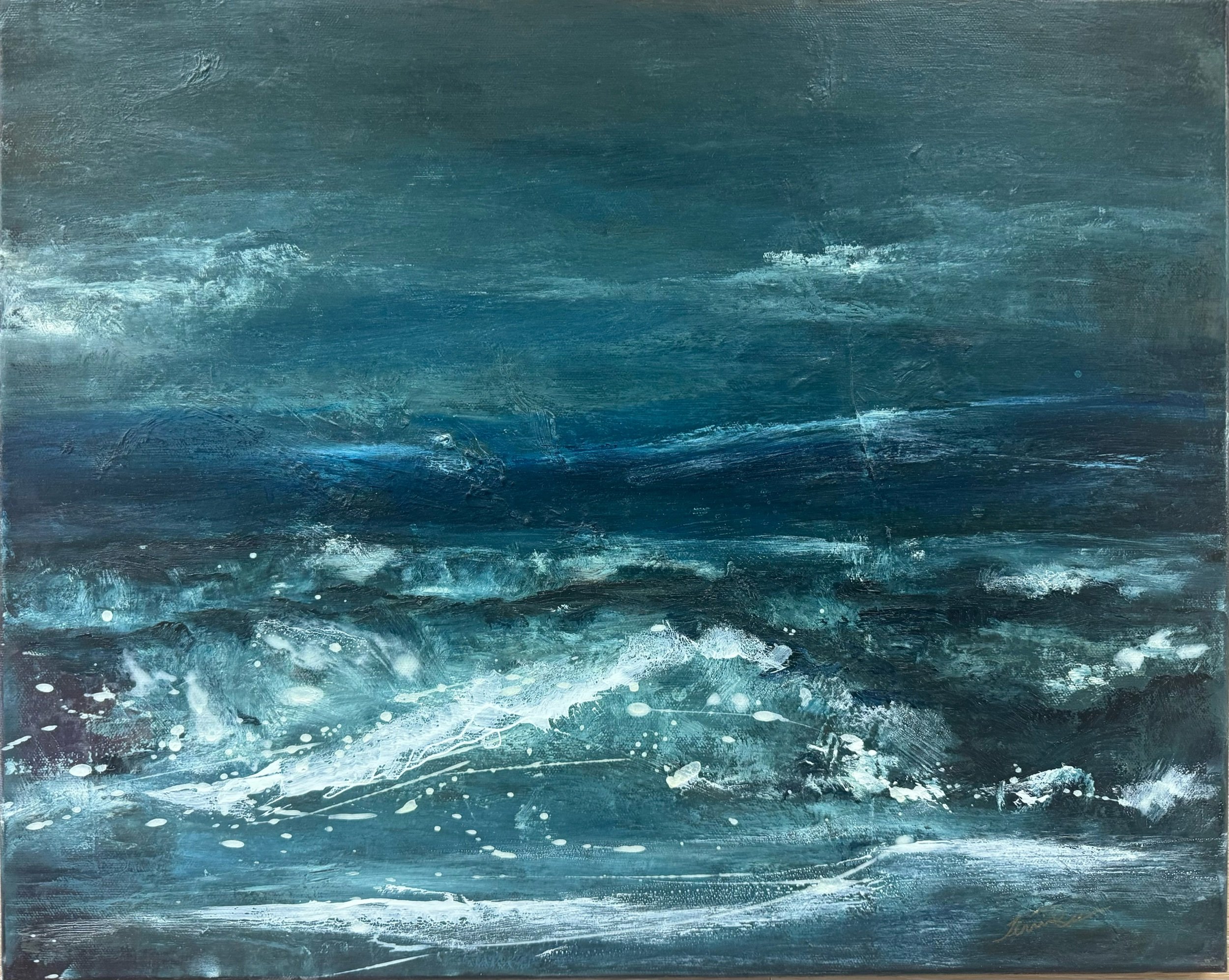 What Lies Beneath 16 X 20 $525 oil on canvas