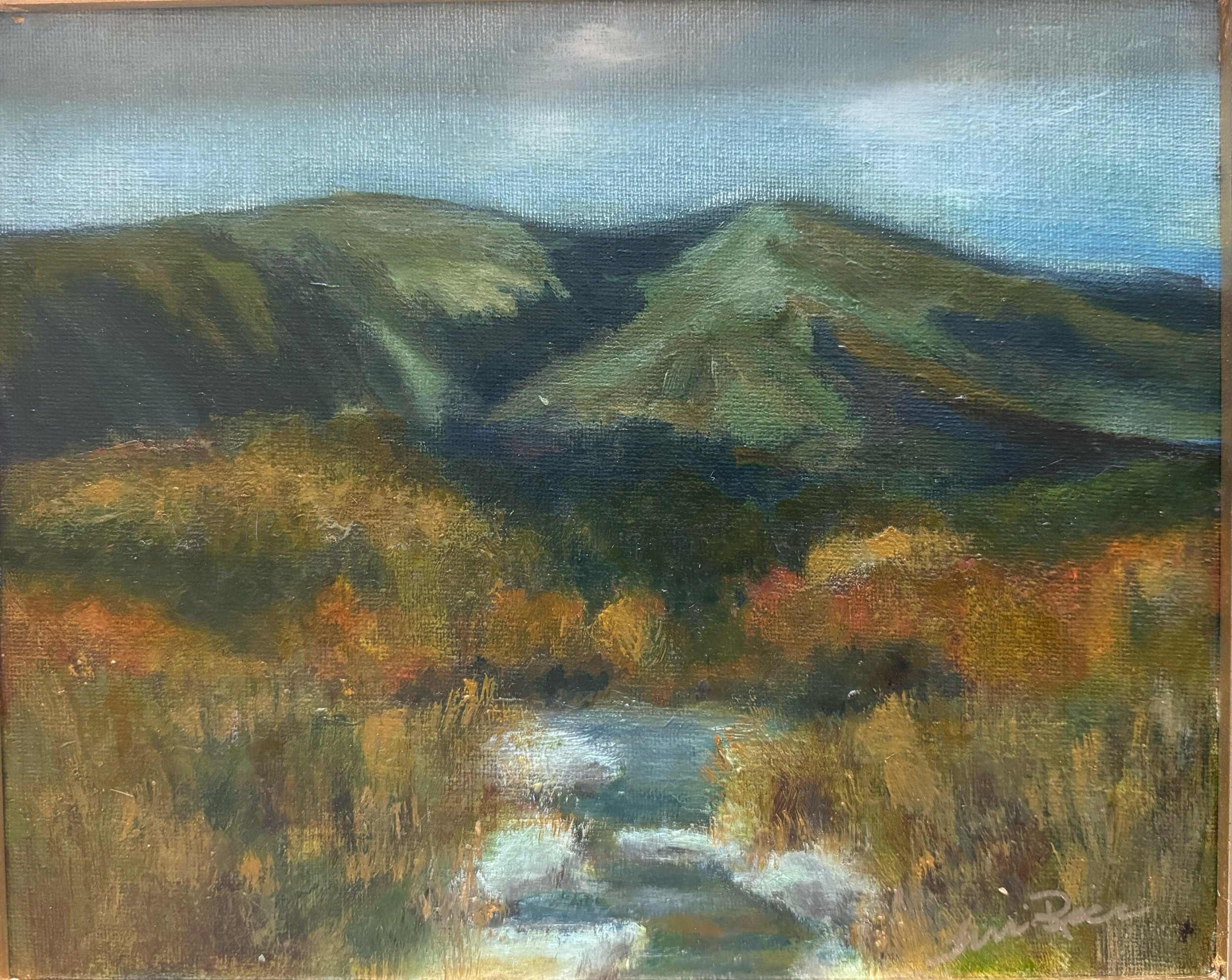 Change in the Weather 8” X 10” oil on canvas $250