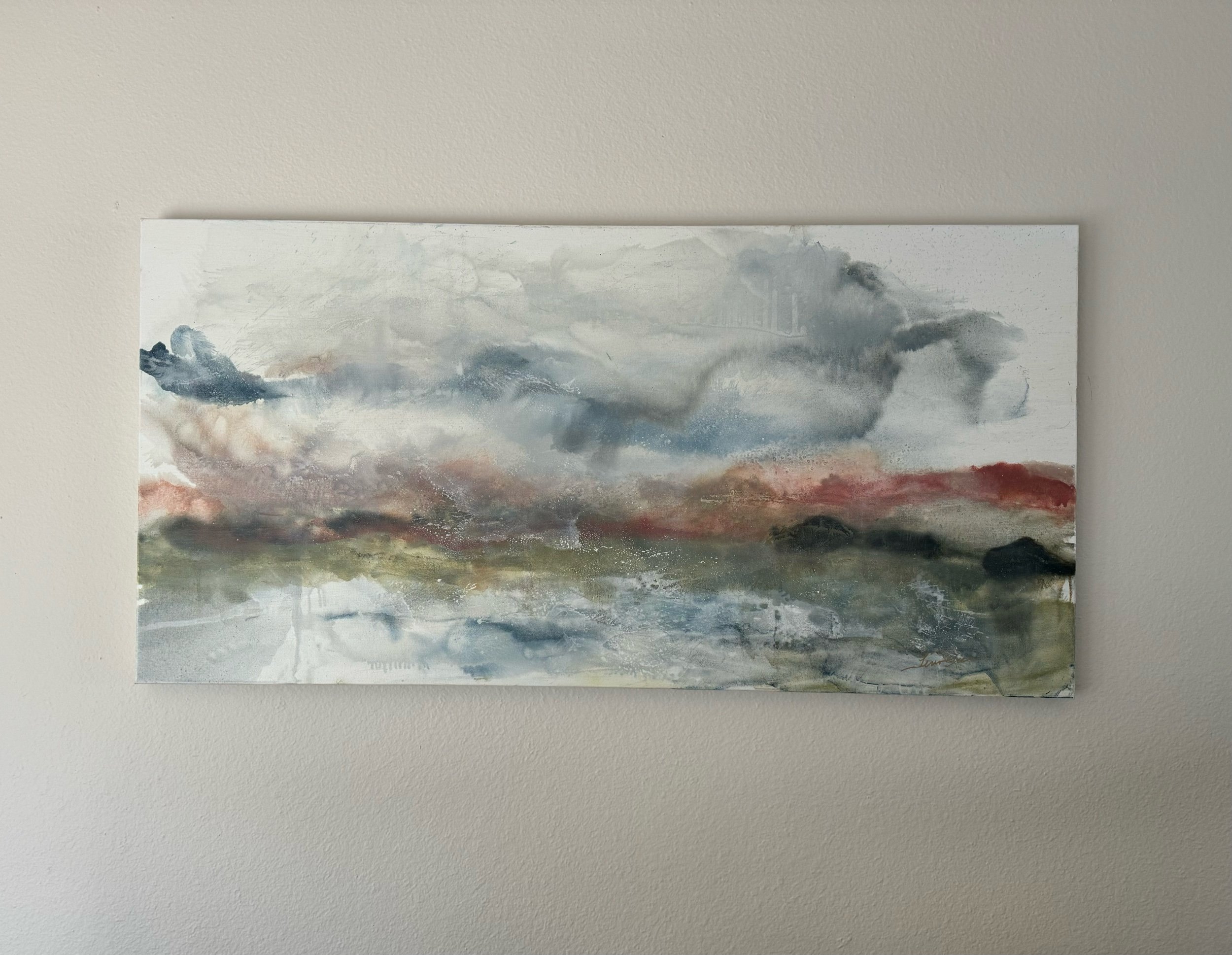 SOLD 🔴 30” X 60” oil on canvas
