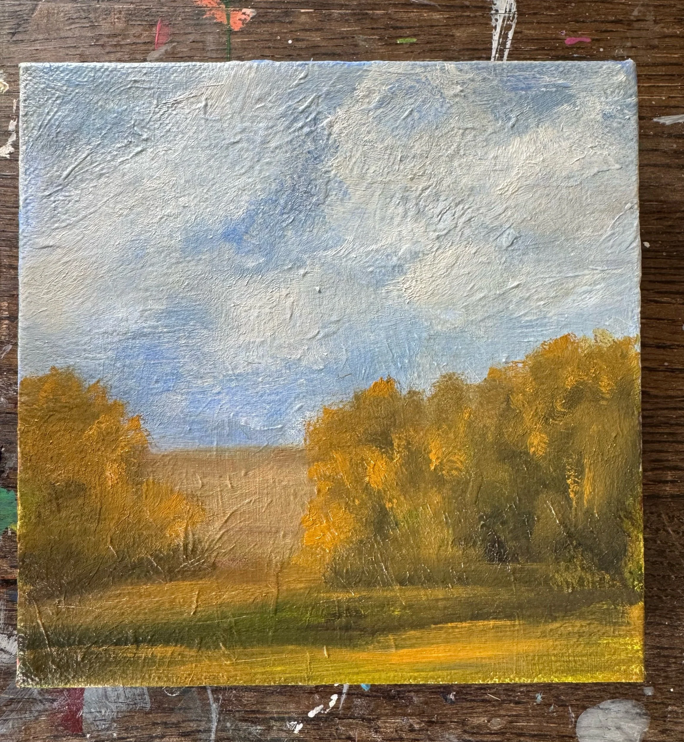 6”X6” oil on canvas $40